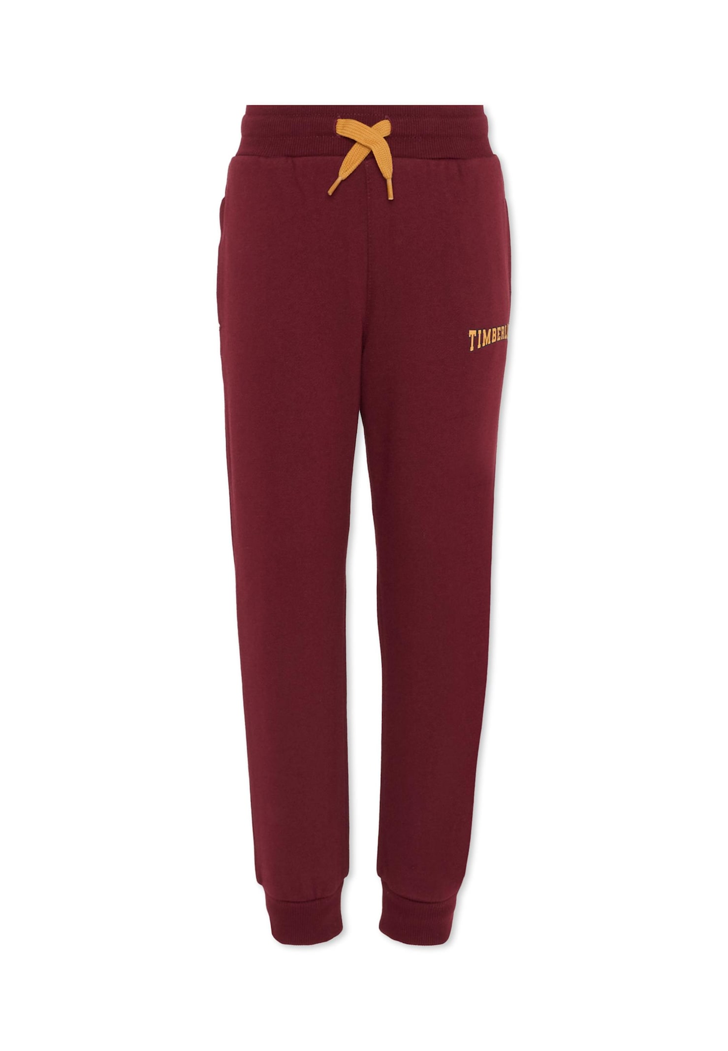 Timberland Burgundy Trousers For Boy With Logo In Burgundy