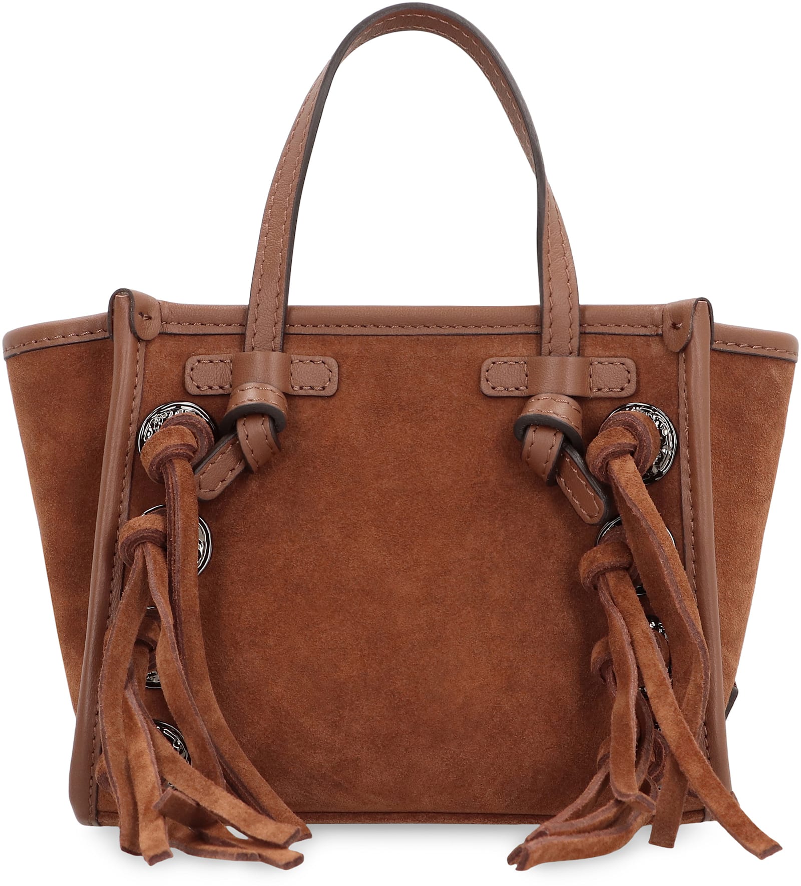 Gianni Chiarini Miss Marcella Leather Mini Handbag In Brown