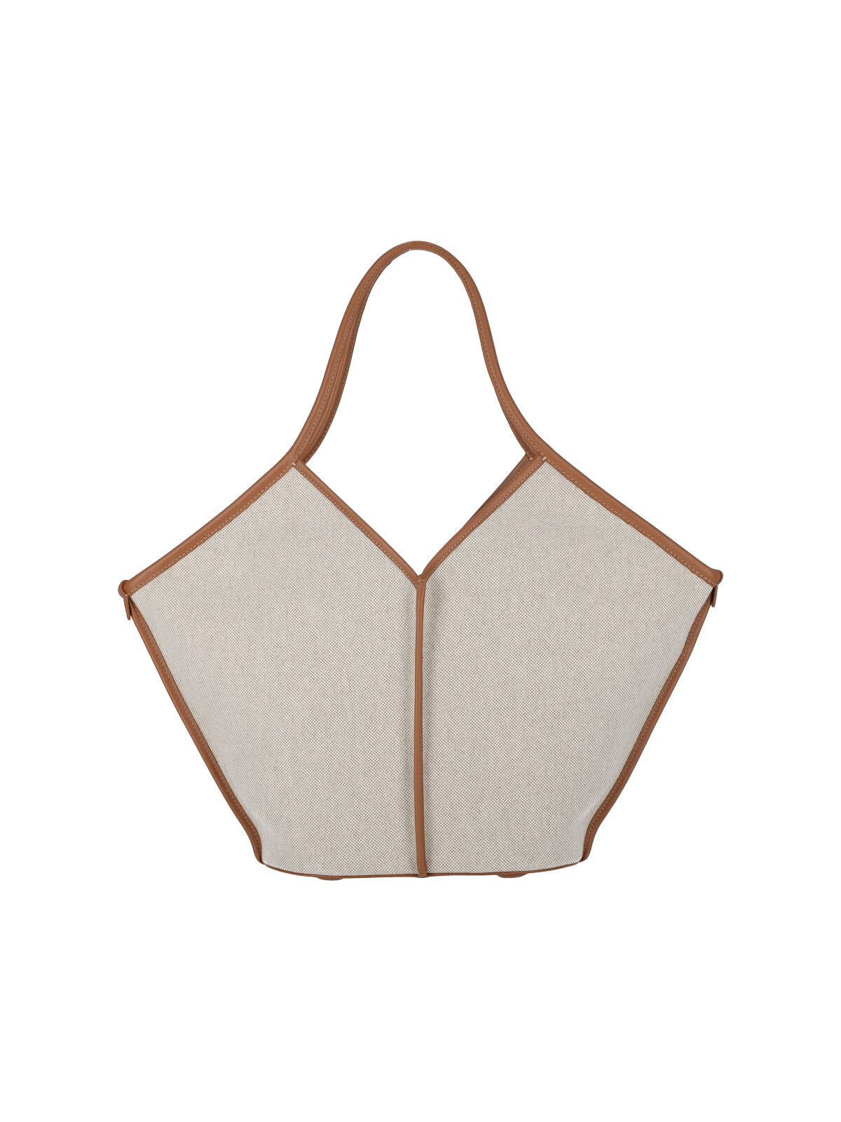 Hereu Canvas Tote Bag In Cream
