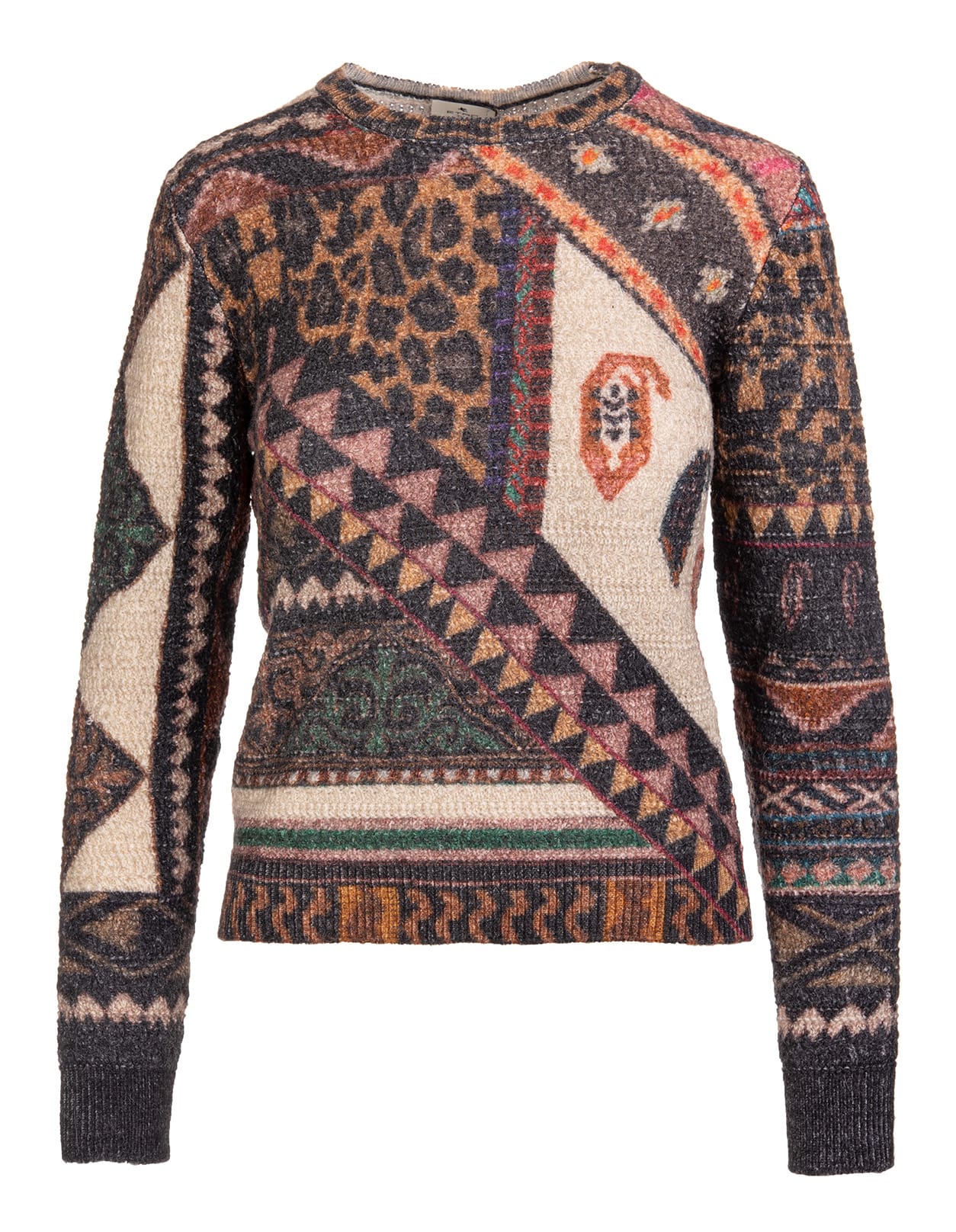 Etro Woman Patchwork Sweater