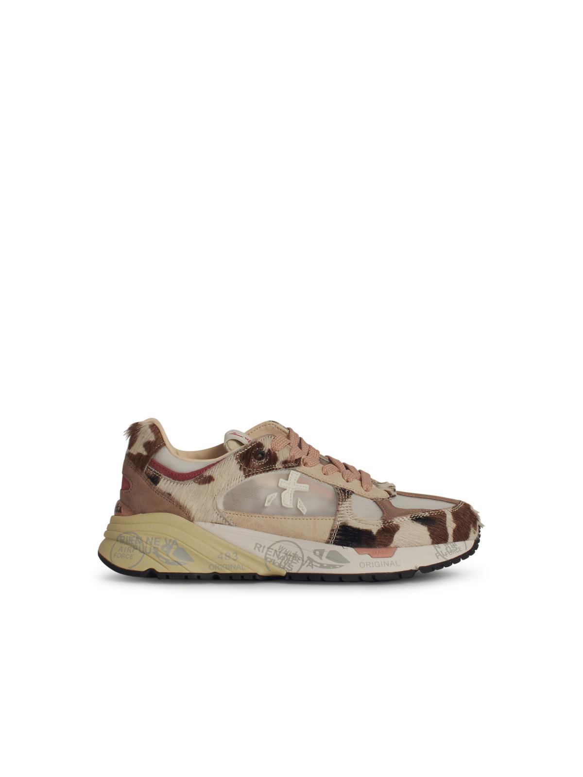 Premiata Mased Multicolor Leather Blend Sneakers