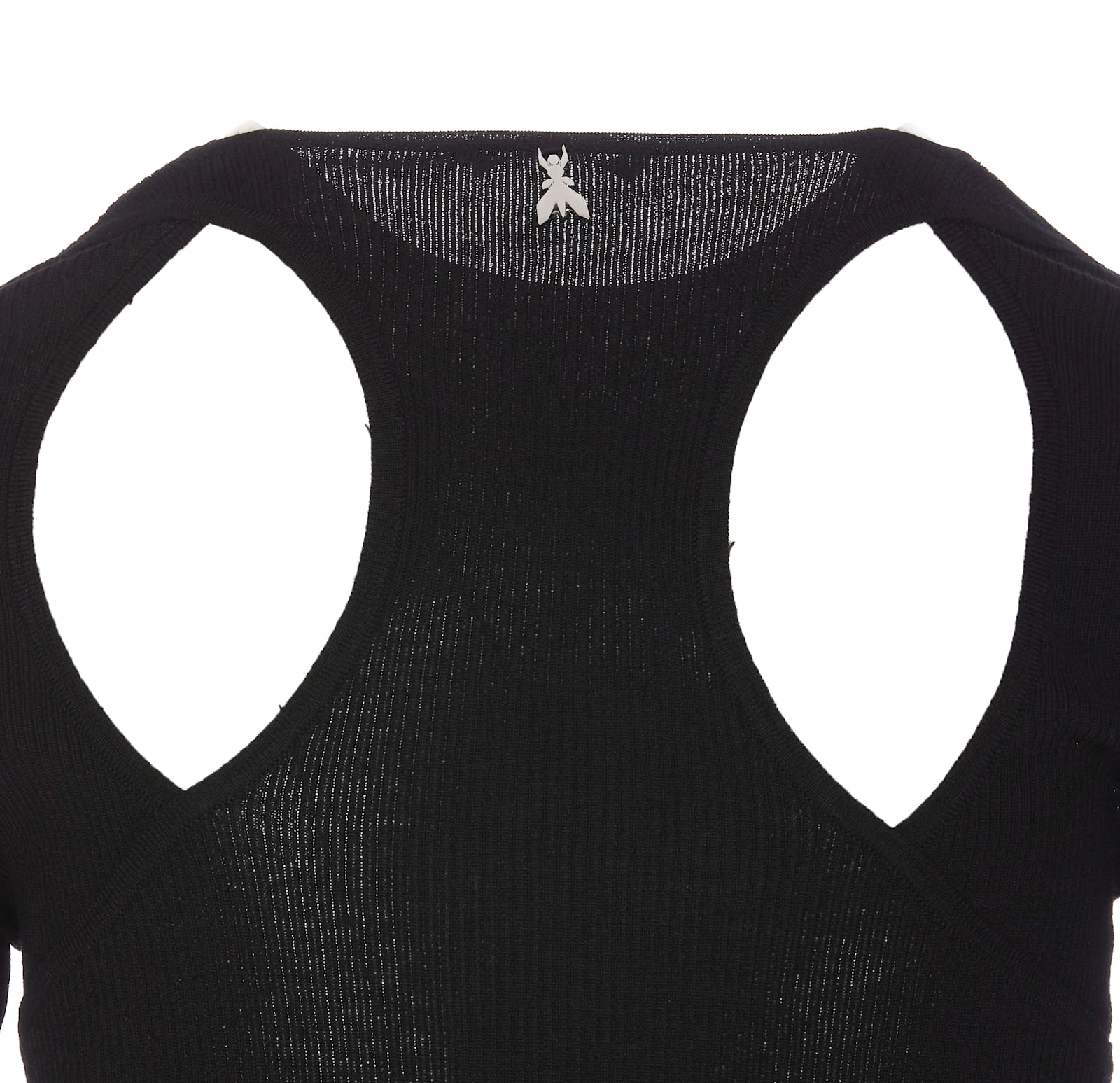 Shop Patrizia Pepe Slim Fit Sweater In Black