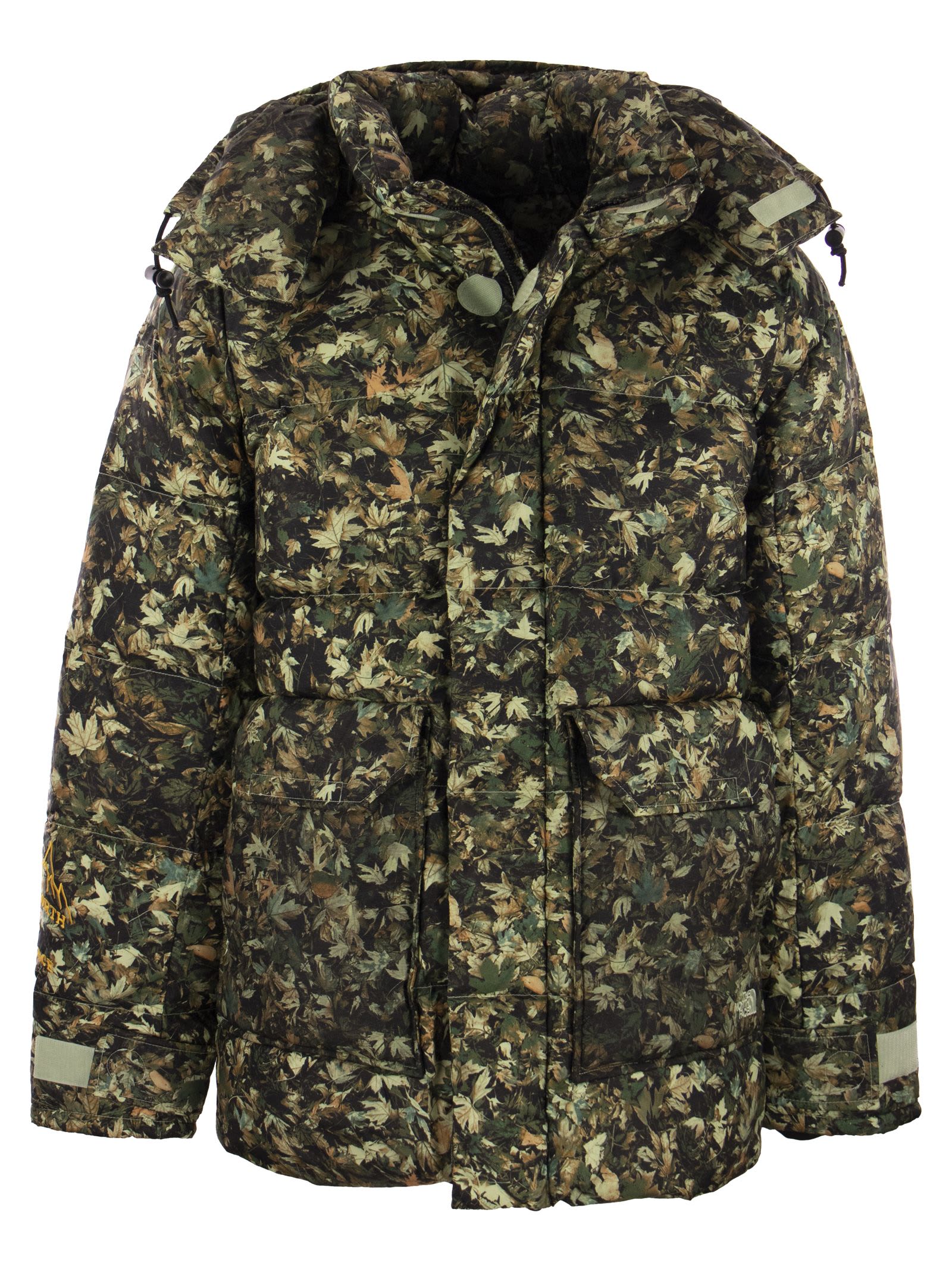 Shop The North Face Parka 73 - Hooded Down Jacket In Camouflage