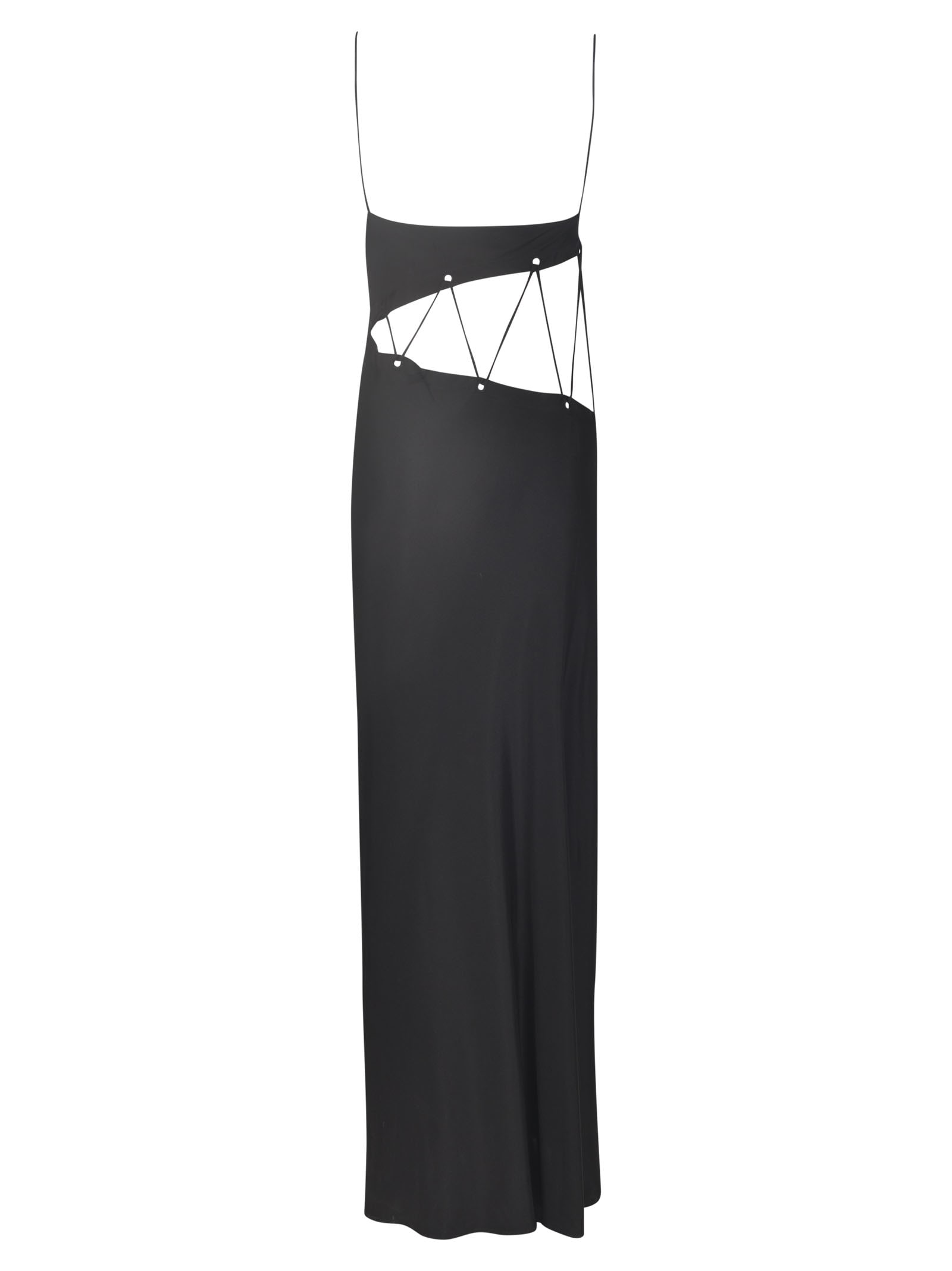 Shop Christopher Esber Disconnect Cami Dress In Black