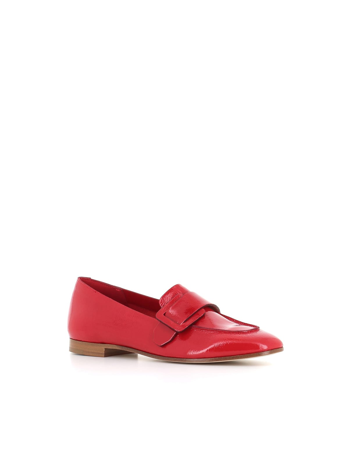 Shop Del Carlo Loafer 11500 In Red