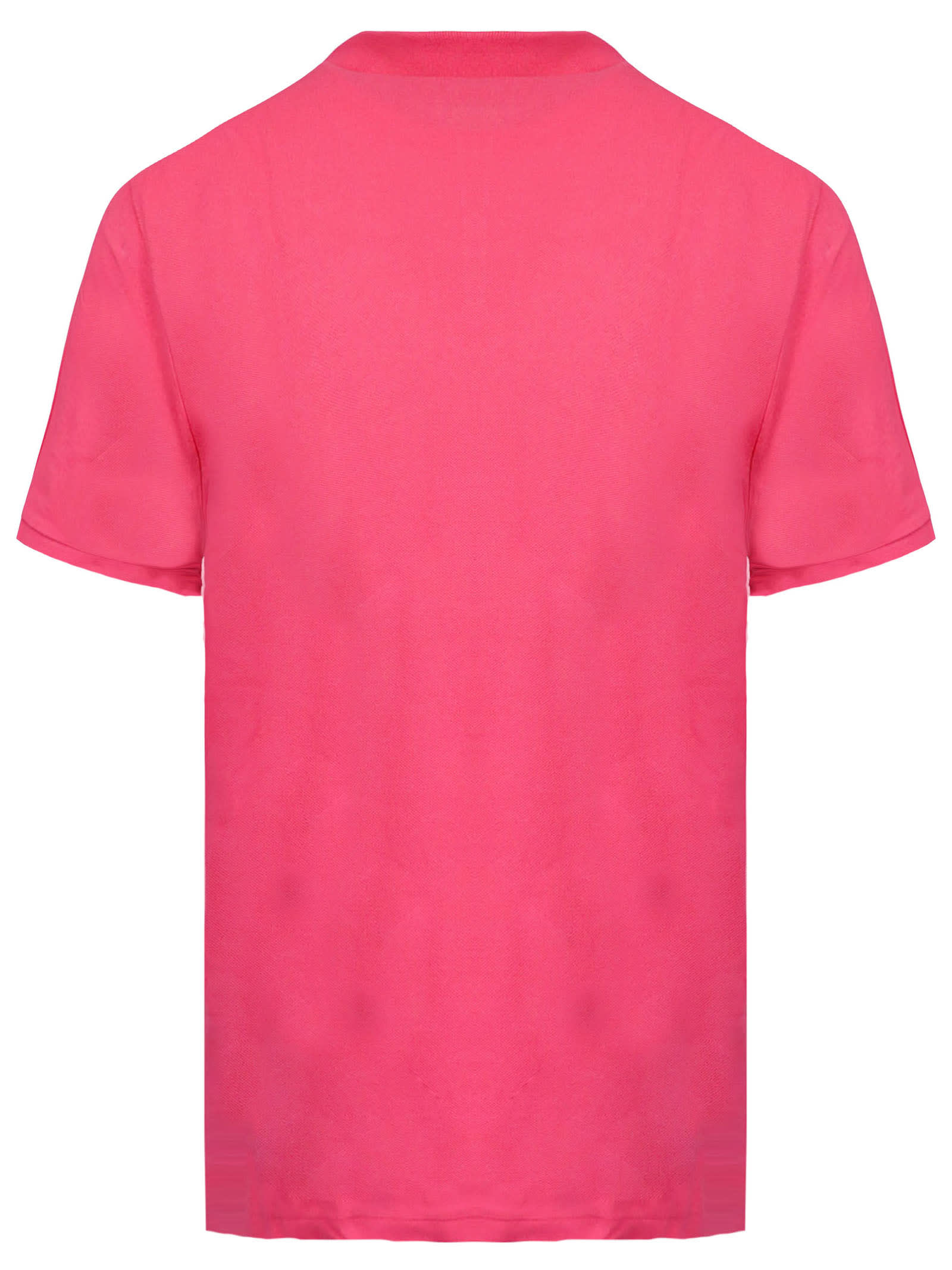 Shop Ralph Lauren Pink Cotton Polo Shirt
