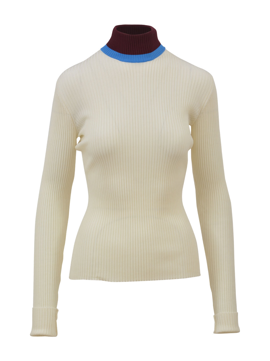 Shop Calvin Klein White Turtleneck