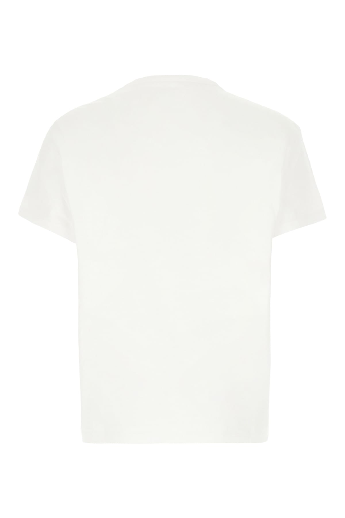 Shop Maison Margiela White Cotton T-shirt In 994