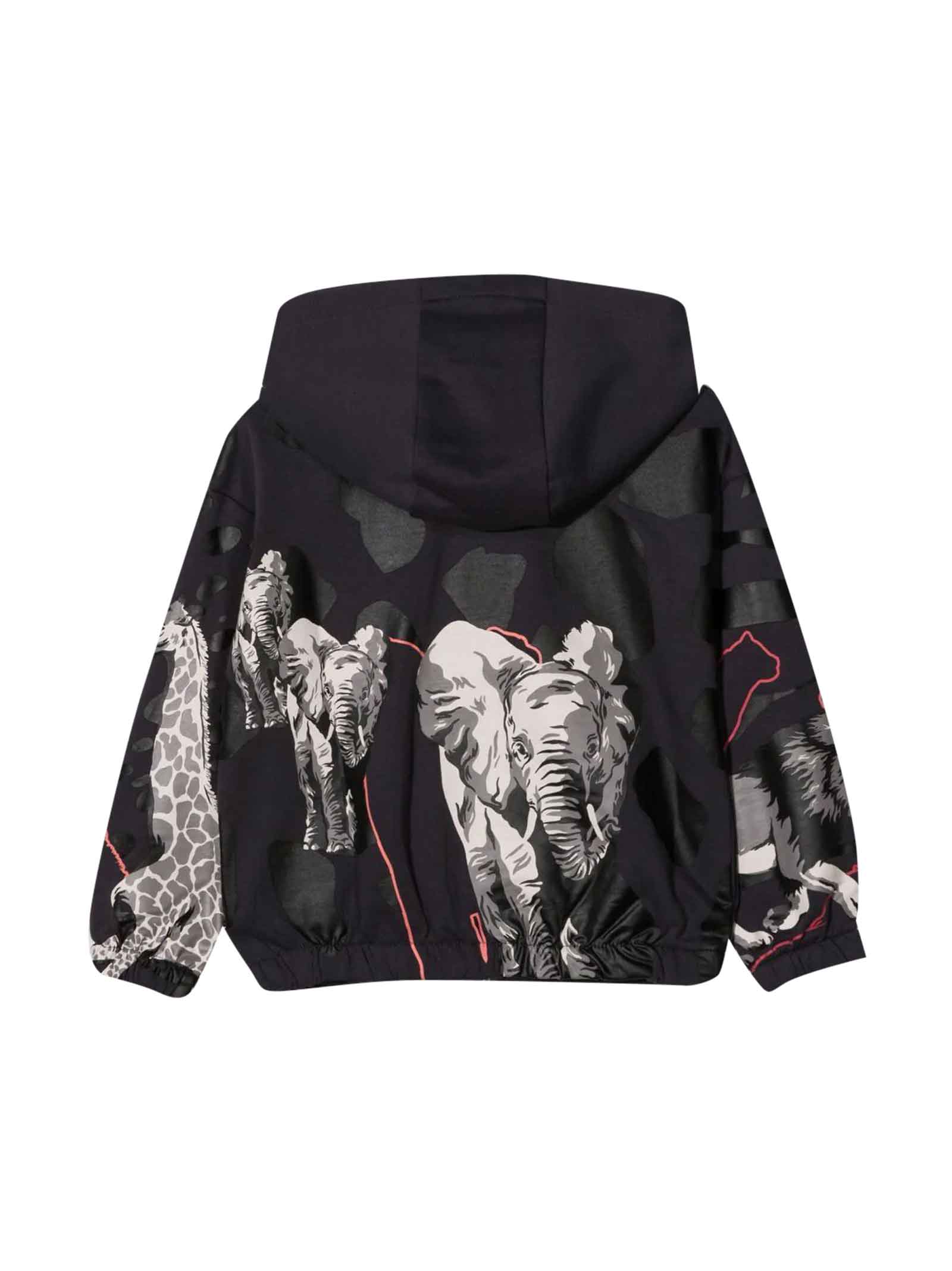 Shop Kenzo Unisex Patterned Bomber Jacket In Grigio