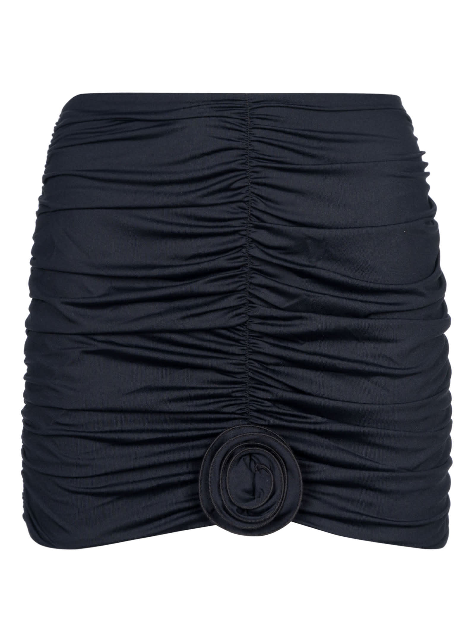 Shop La Reveche Julie Skirt In Black