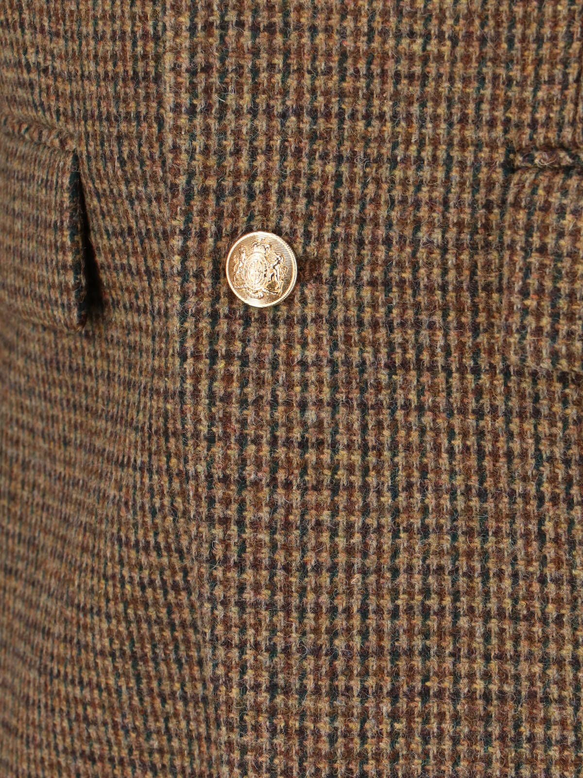 Dunst Single-breasted Wool Blend Blazer In Brown