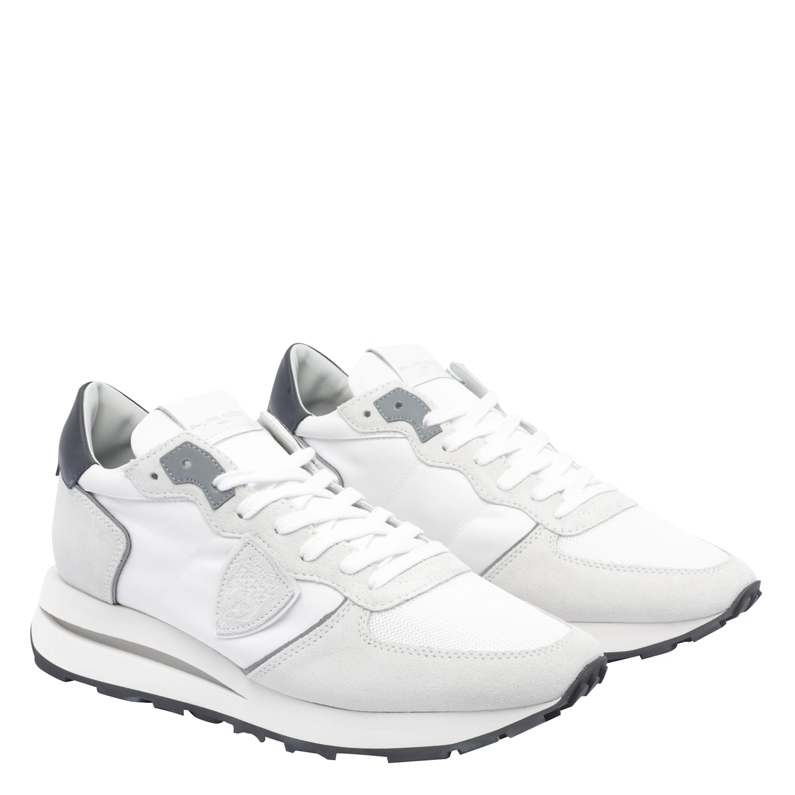 Philippe Model Tropez Haute Sneakers In White