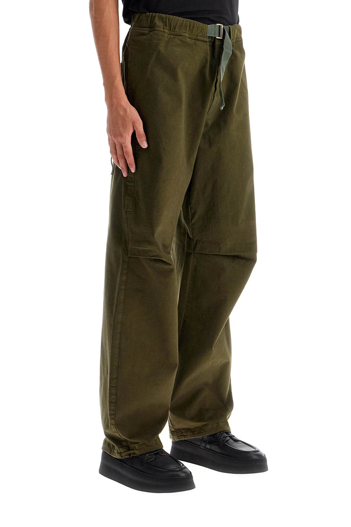 Shop Darkpark Jordan Cargo Pants In Military Green (khaki)