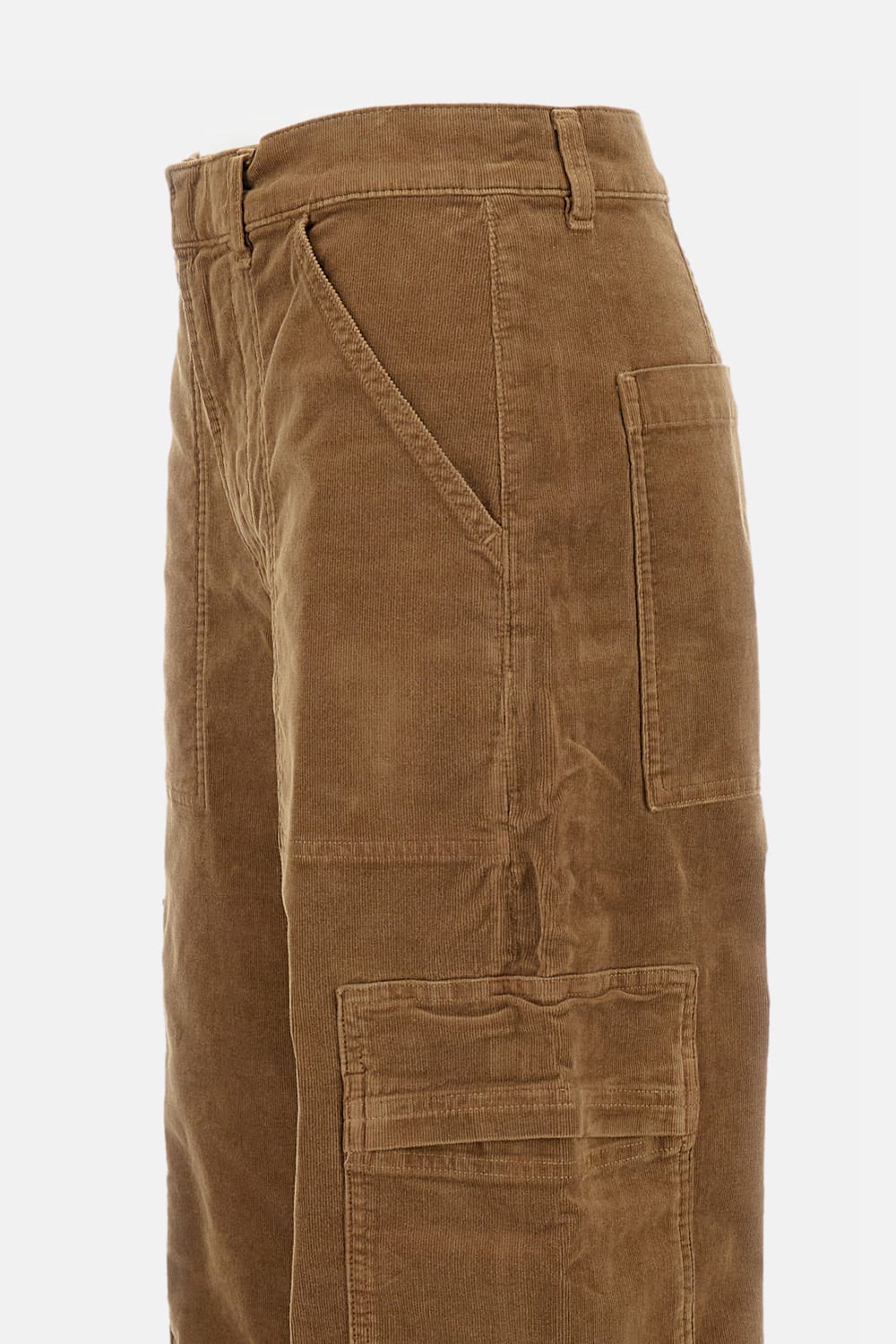 Citizen Of Humanity Courdroy Cargo Pants In Brown
