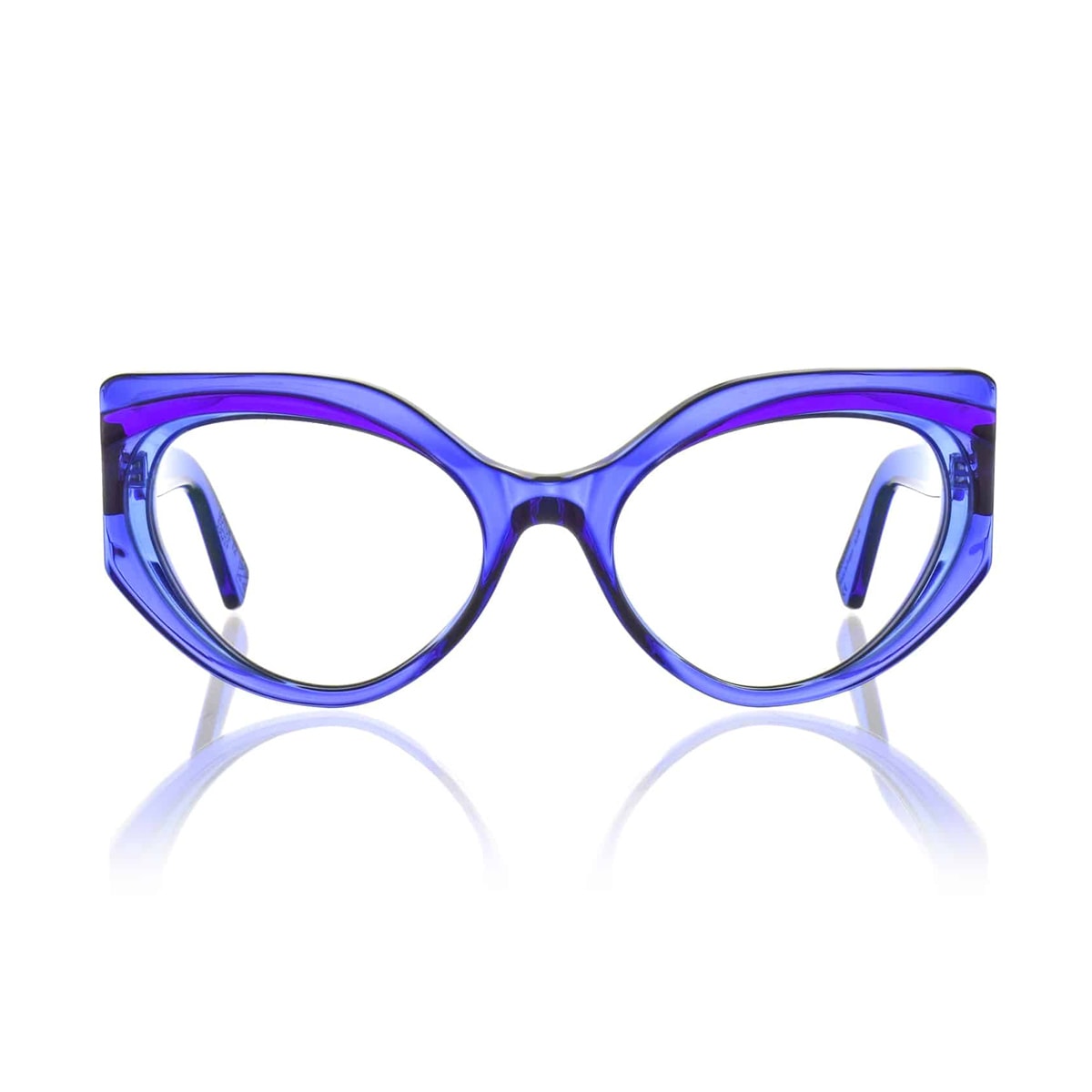 Kirk & Kirk Lotus T2 Blue Moon Glasses In Blue