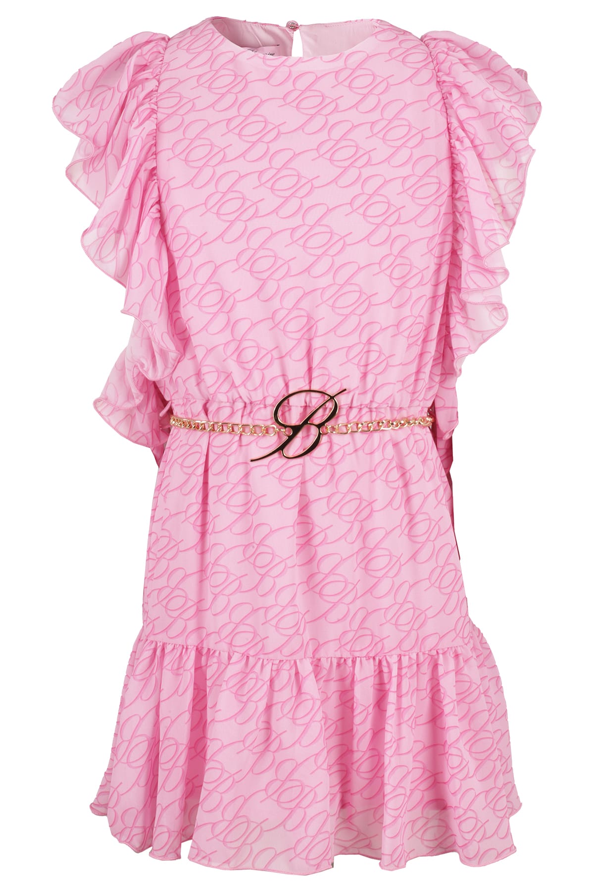 Shop Miss Blumarine Dress In Sweet Pink