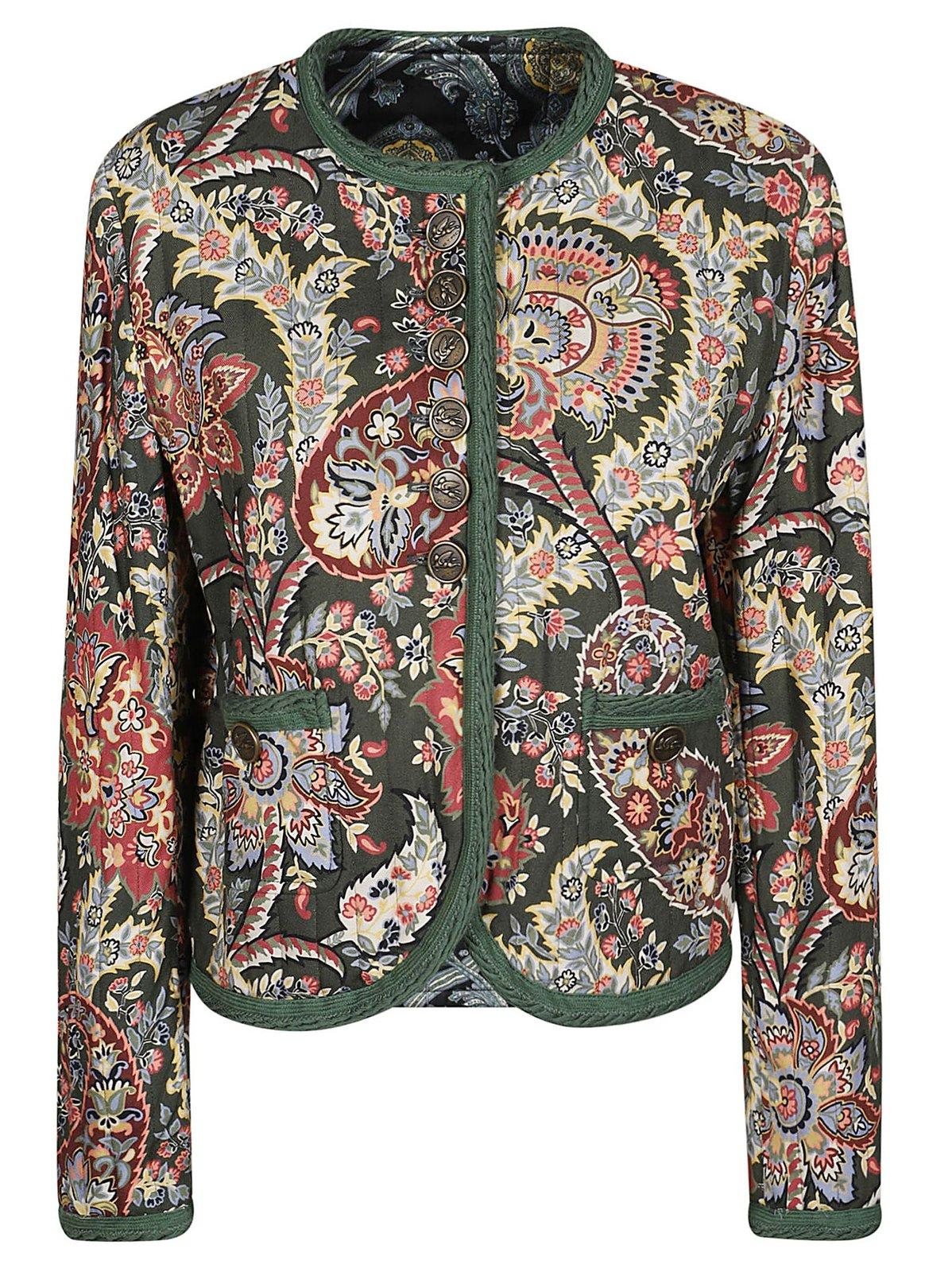 ETRO PRINTED TTWILL JACKET 