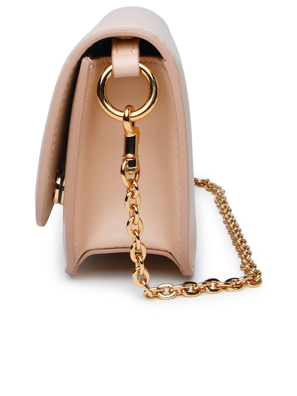 Shop Dolce & Gabbana Leather Bag Nude