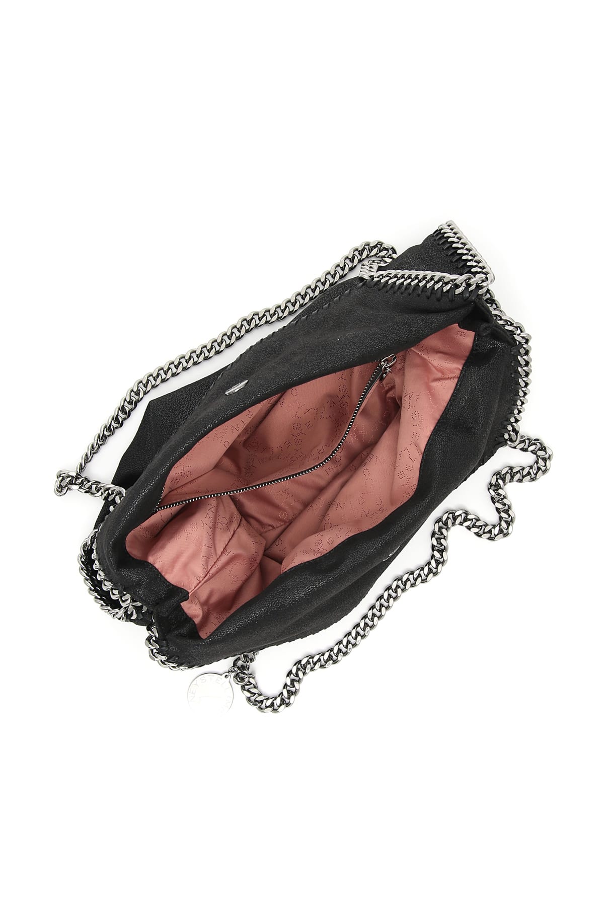 Shop Stella Mccartney Small Falabella Tote Bag In Black