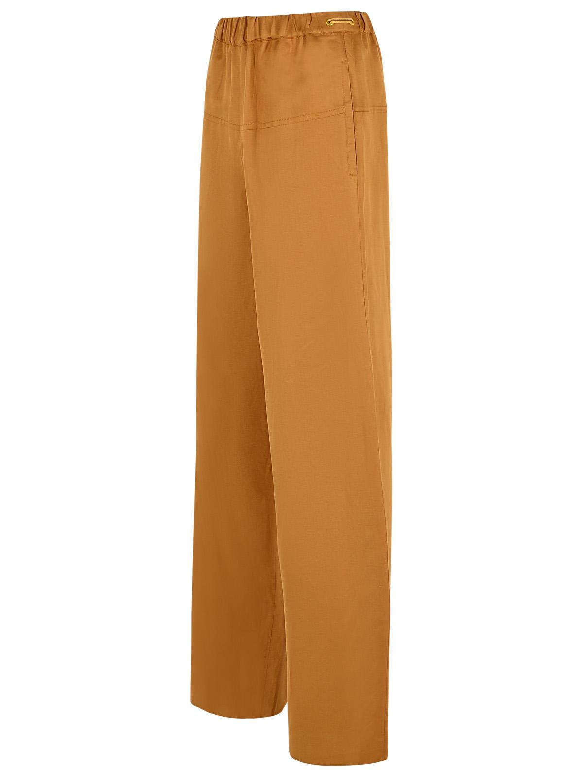 Max Mara Wide Linen And Silk Trousers