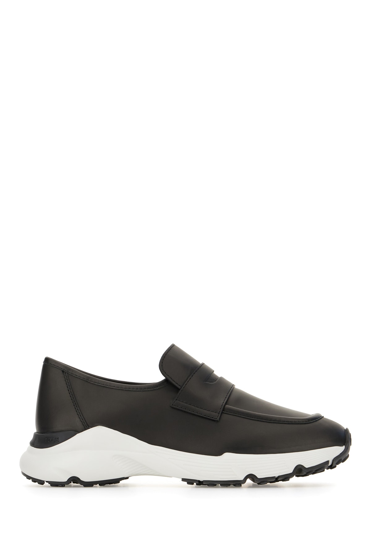 Tod's Black Leather Loafers