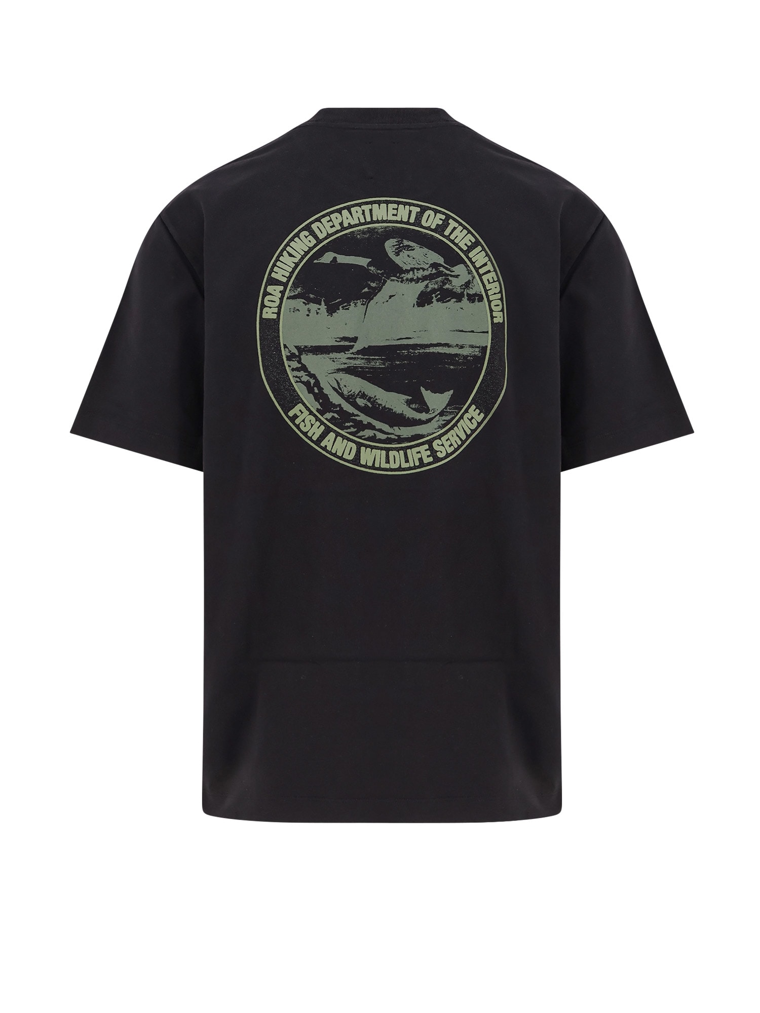Roa Crew Neck Organic Cotton T-shirt