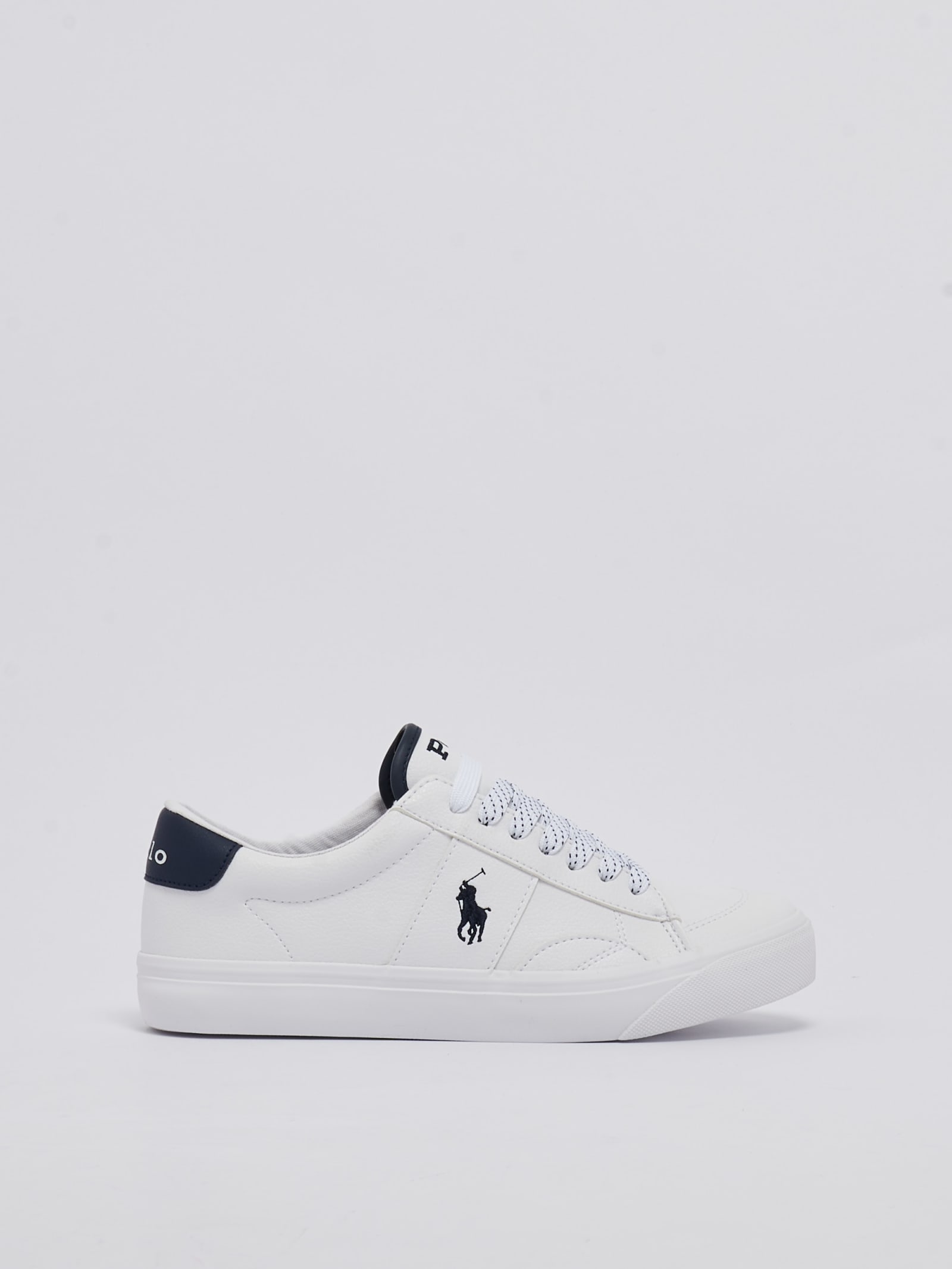 Polo Ralph Lauren Kids' Ryley Sneakers Sneaker In Bianco-blu