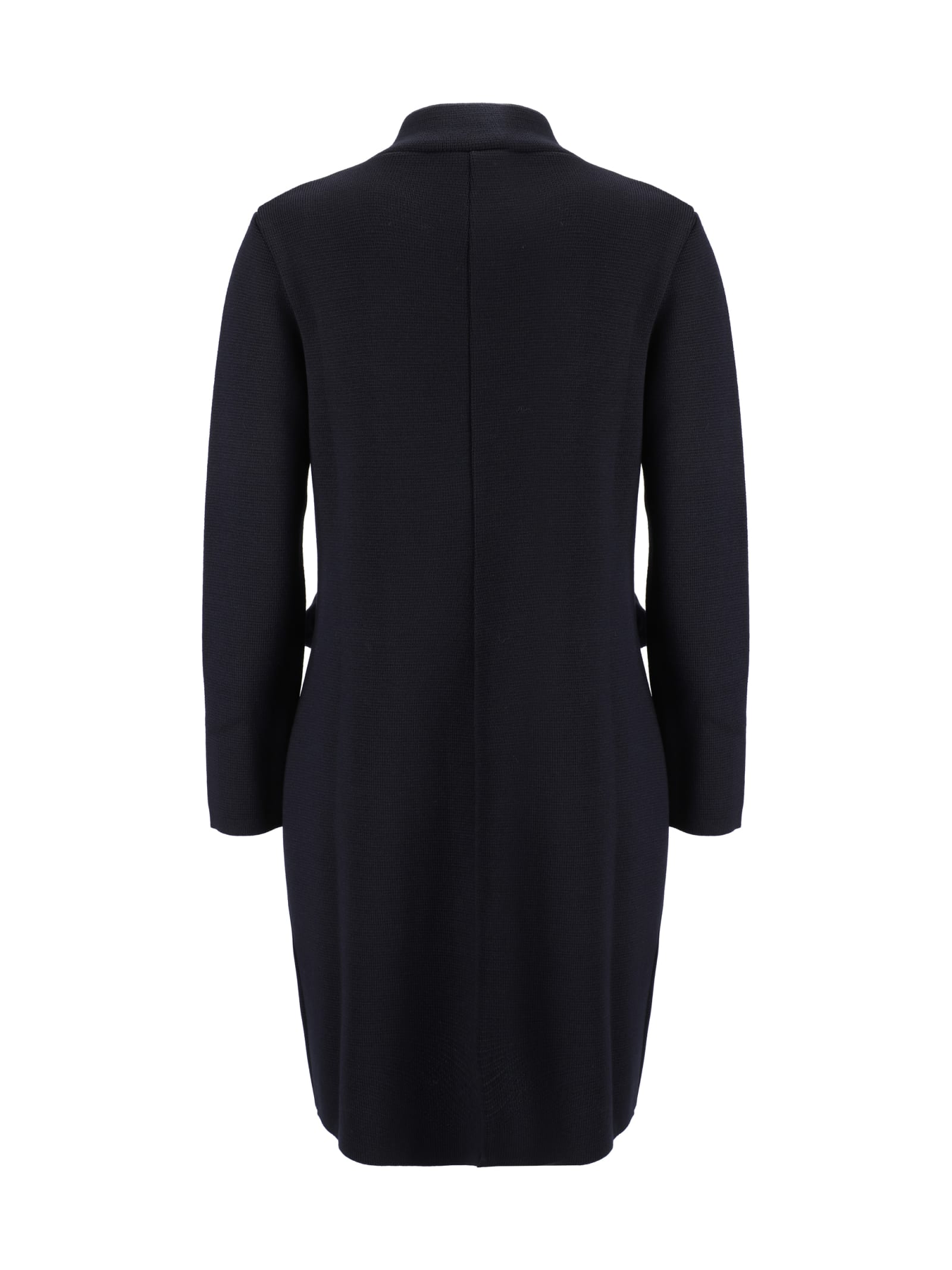 Shop Ella Celine Coat In Blue Navy