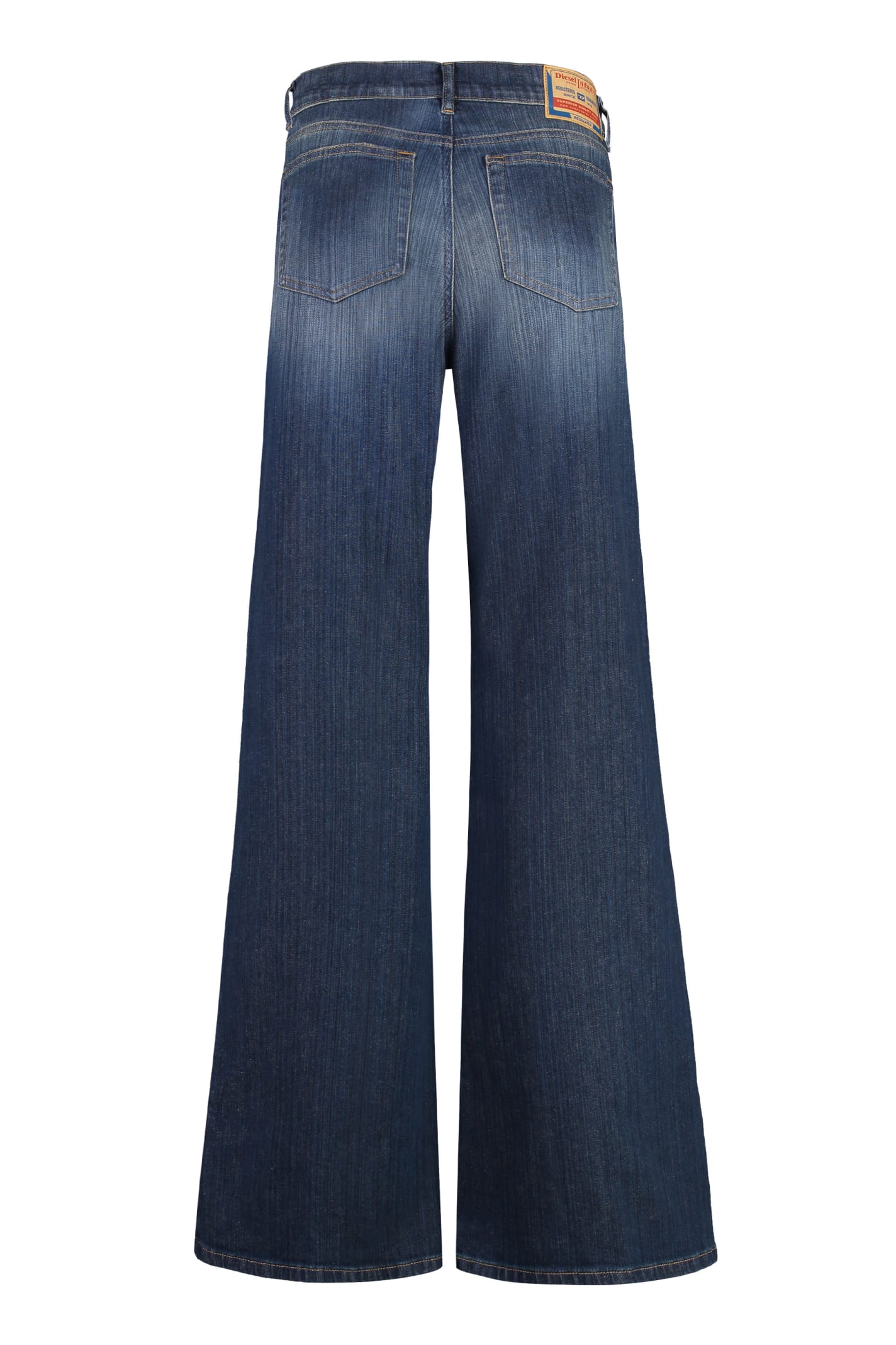 Shop Diesel 1978 D-akemi Bootcut Jeans In Blue