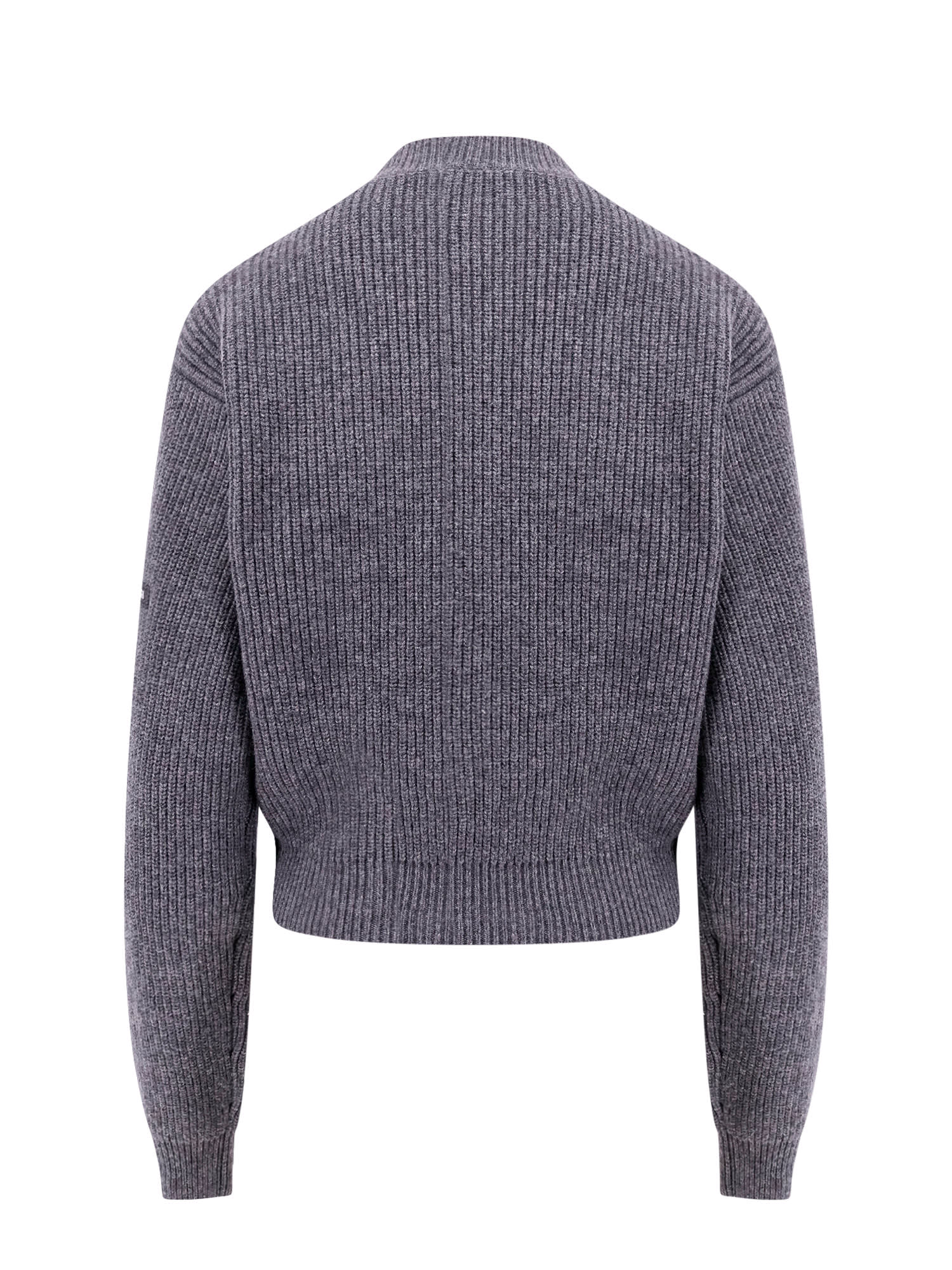 Shop Balenciaga Sweater In Grey