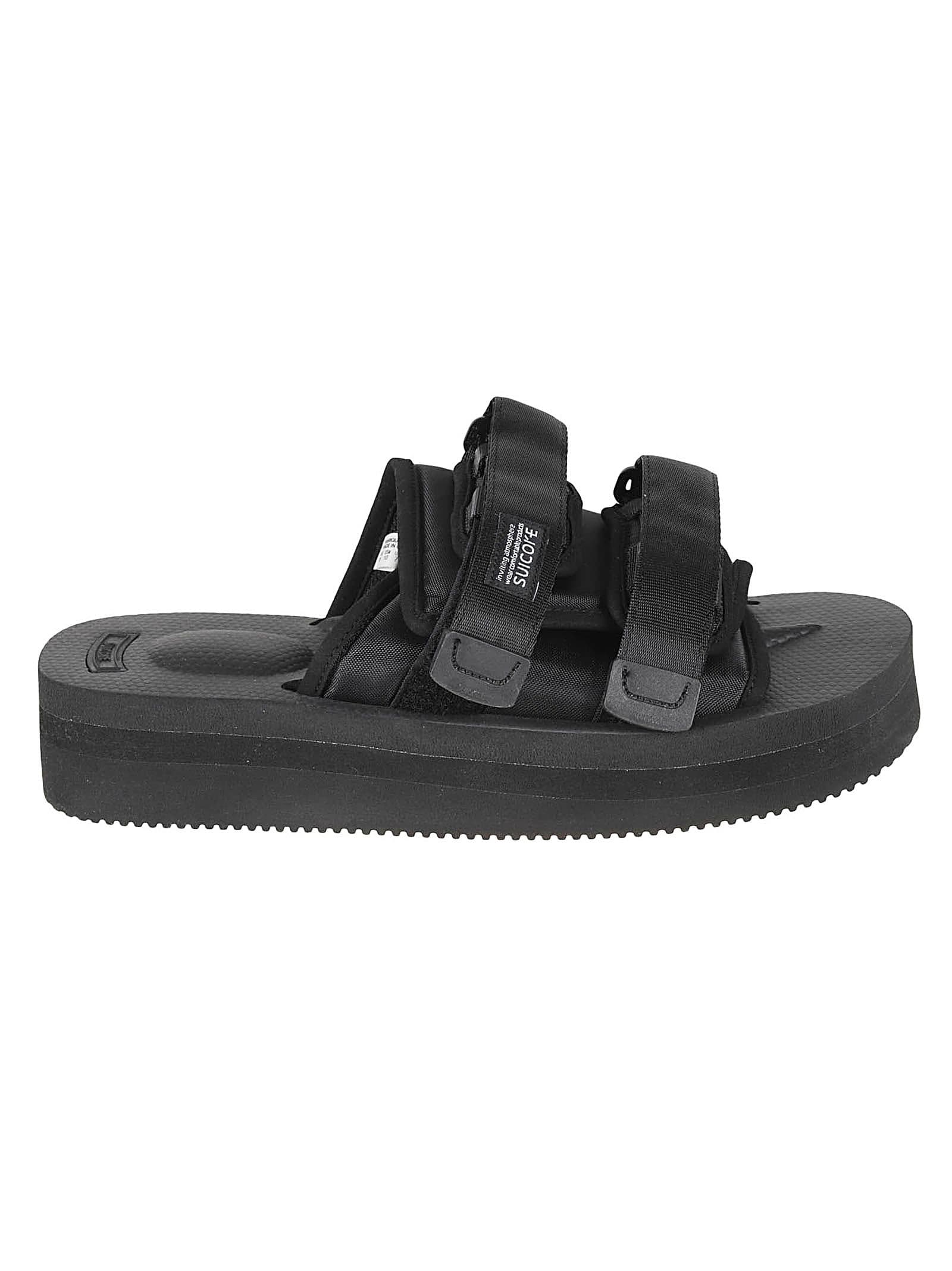 Suicoke Black Moto-vpo Sandals | ModeSens