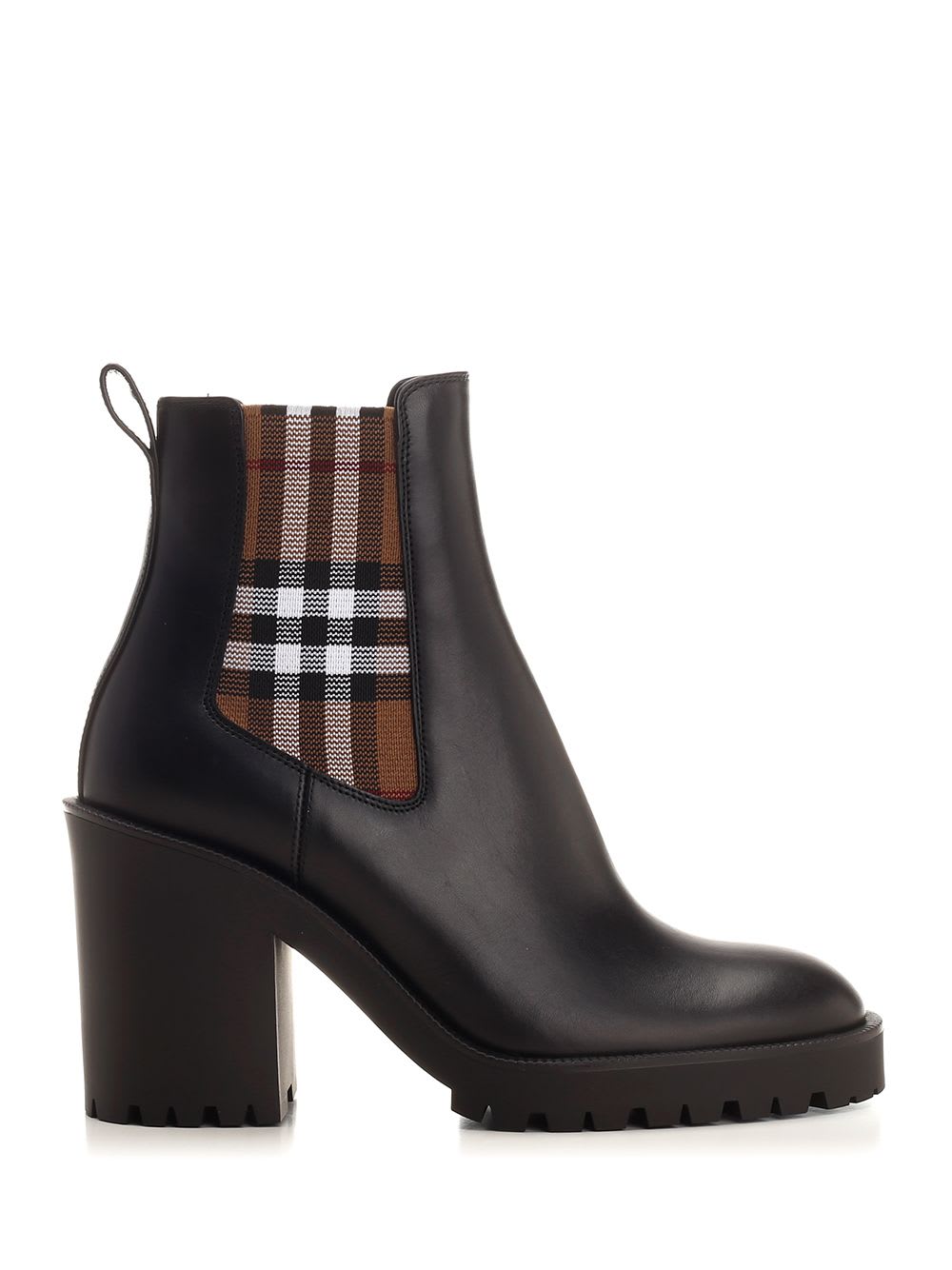 Shop Burberry Ankle Boot In Black