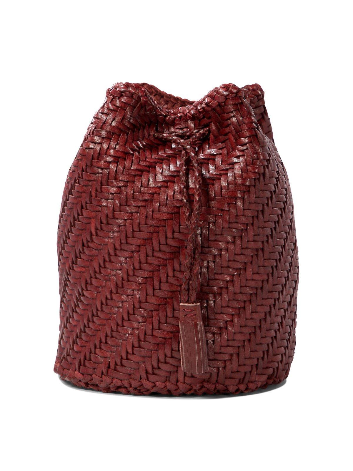 Pompom Double Jump Bucket Bag