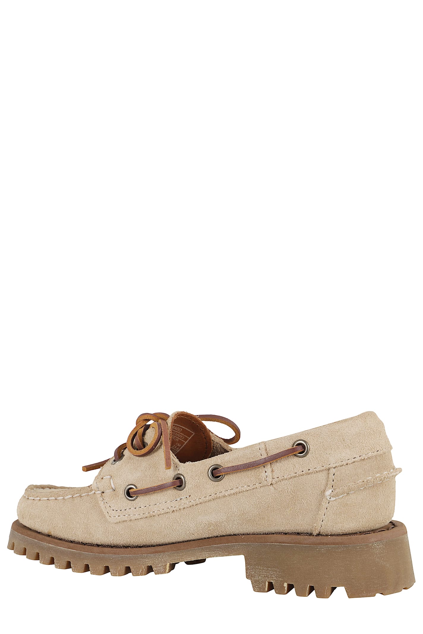 Sebago Ranger Suede Moccasin With Rugged Sole In Neutral