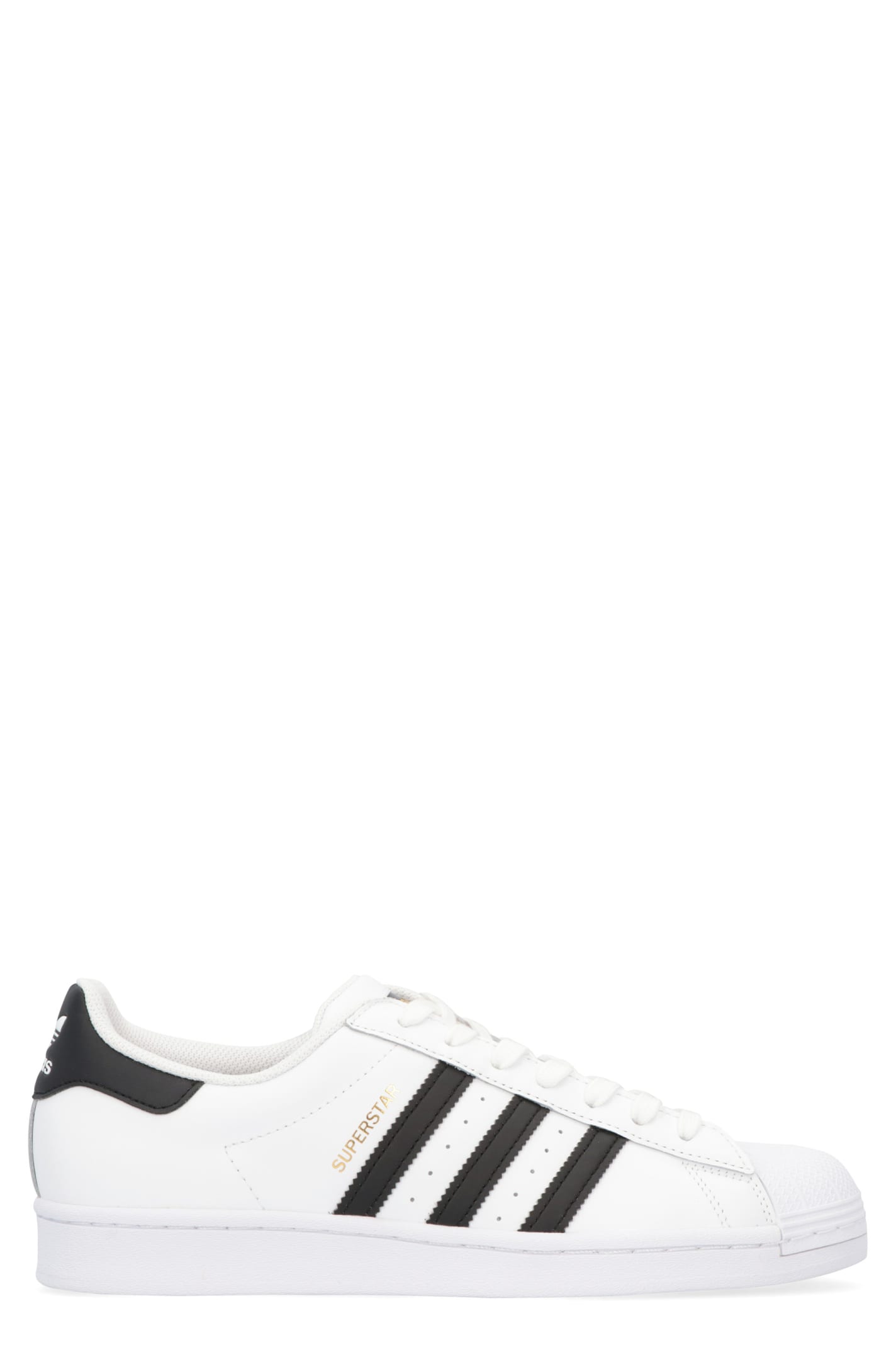 ADIDAS ORIGINALS SUPERSTAR LEATHER LOW-TOP SNEAKERS,11246806