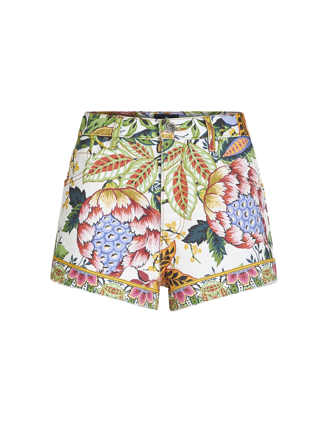 Multicolor Bouquet Shorts