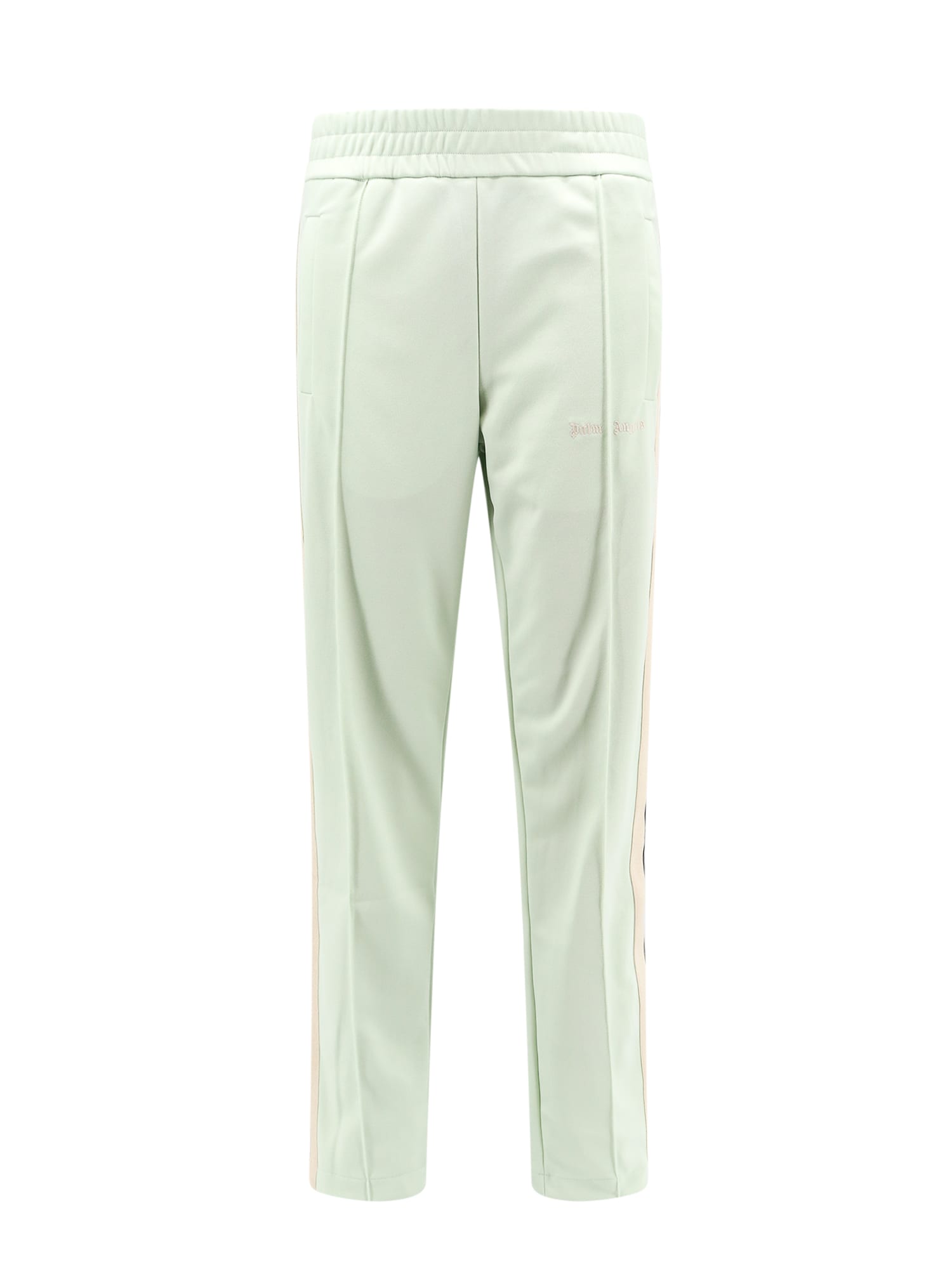 Shop Palm Angels Trouser In Verde