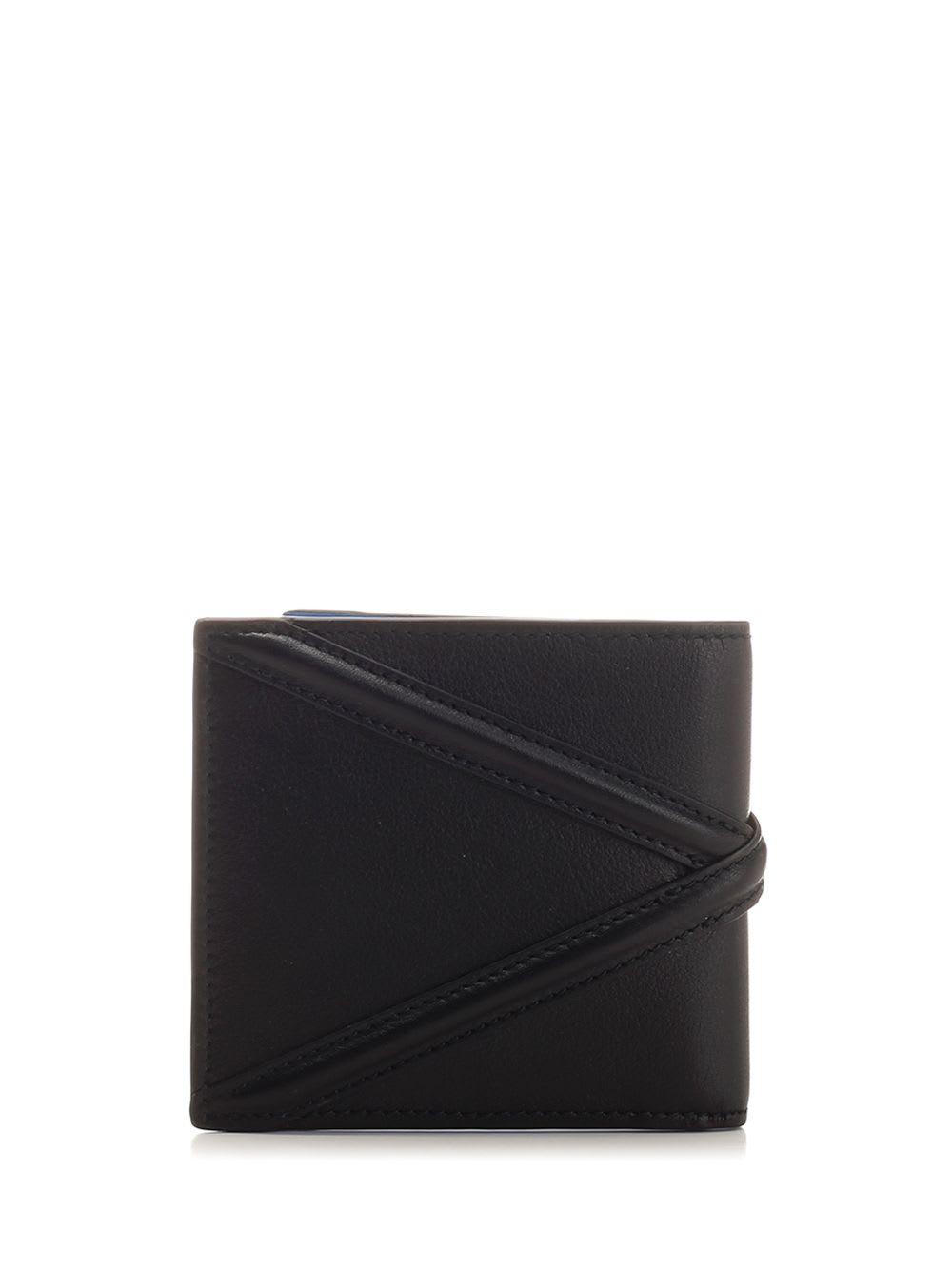 Shop Alexander Mcqueen Harness Wallet In Black