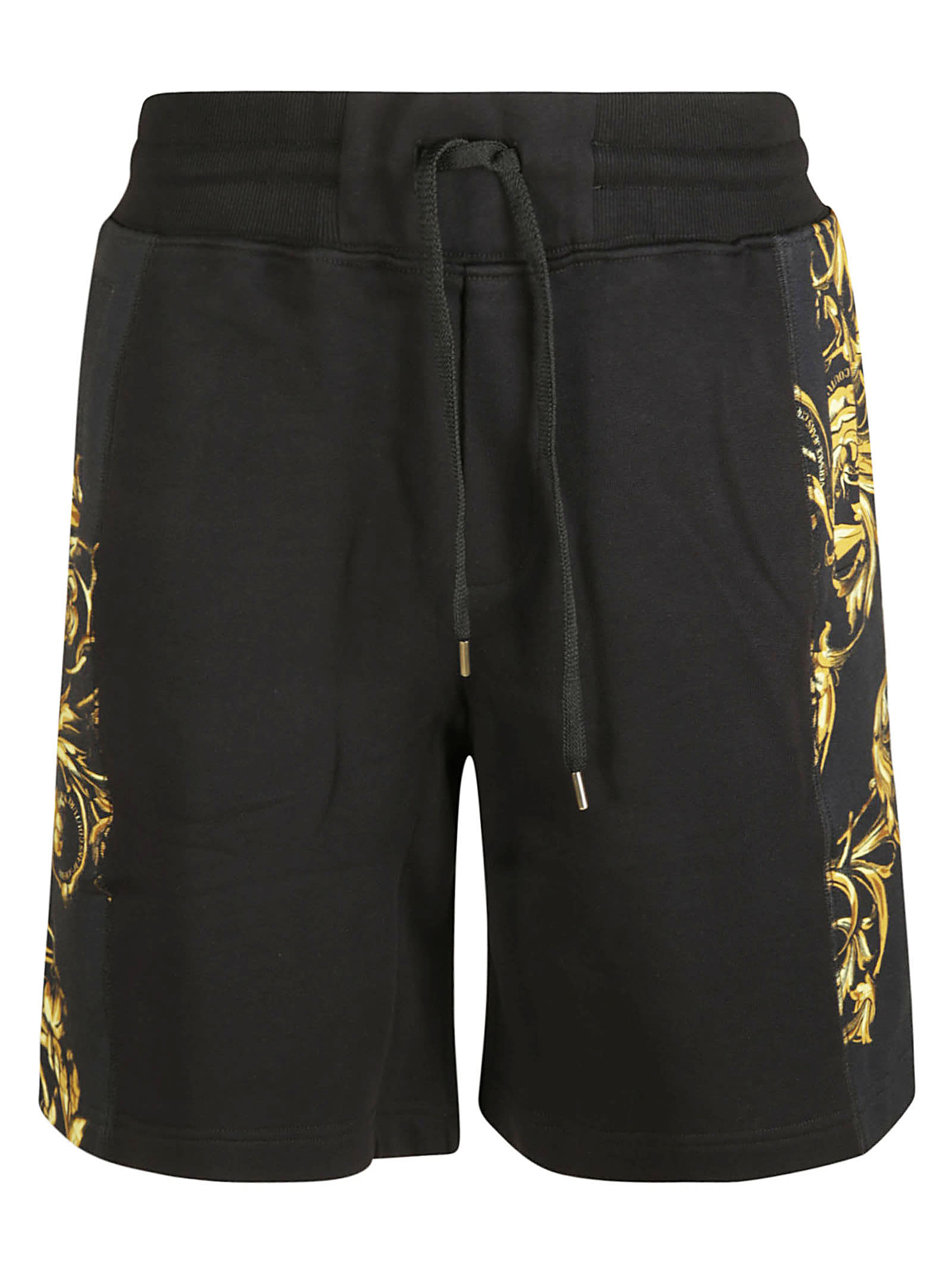 VERSACE JEANS COUTURE SIDE PRINT TRACK SHORTS