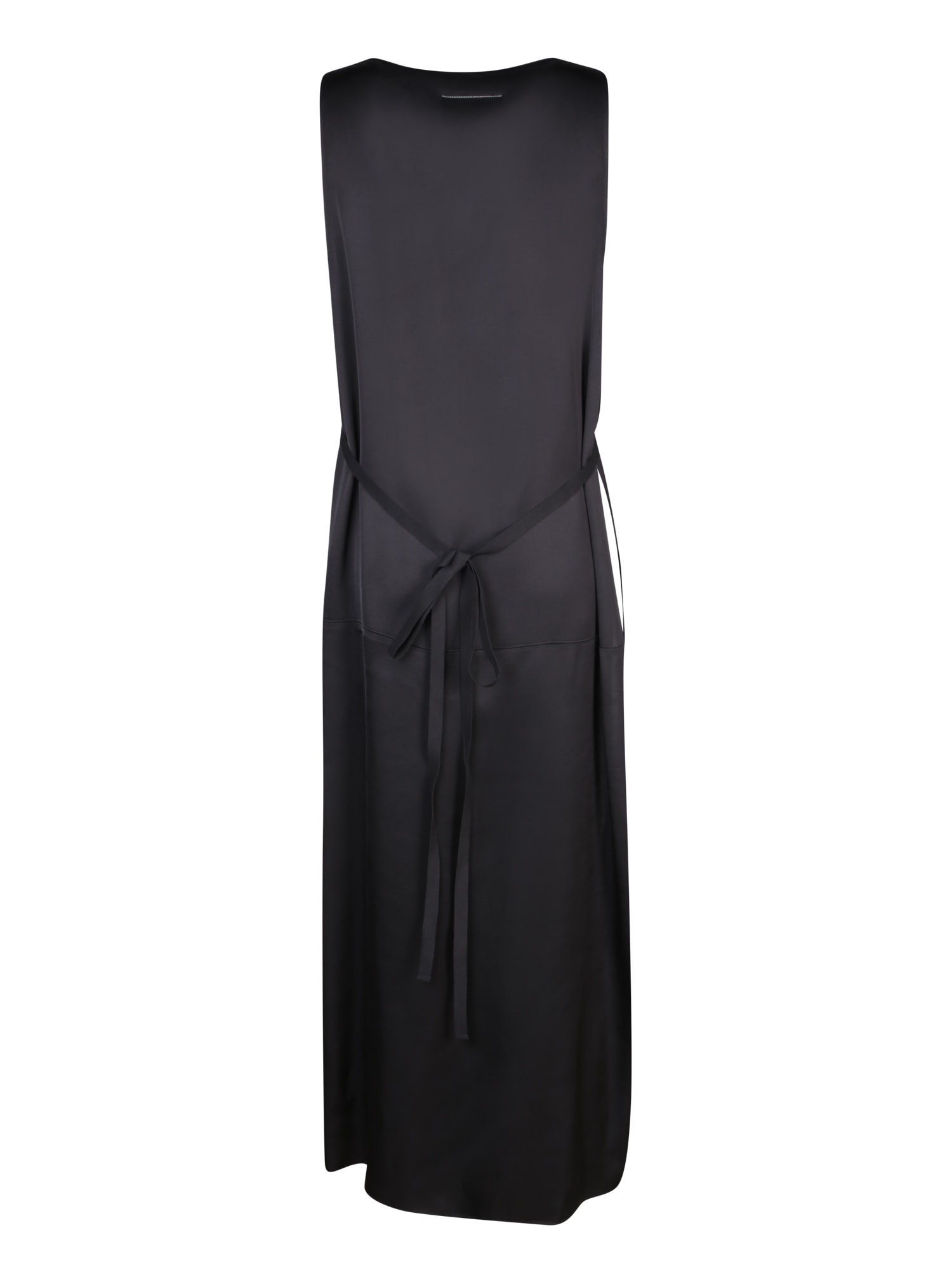 Mm6 Maison Margiela Mm6 By Maison Margiela Black Viscose Dress In Black