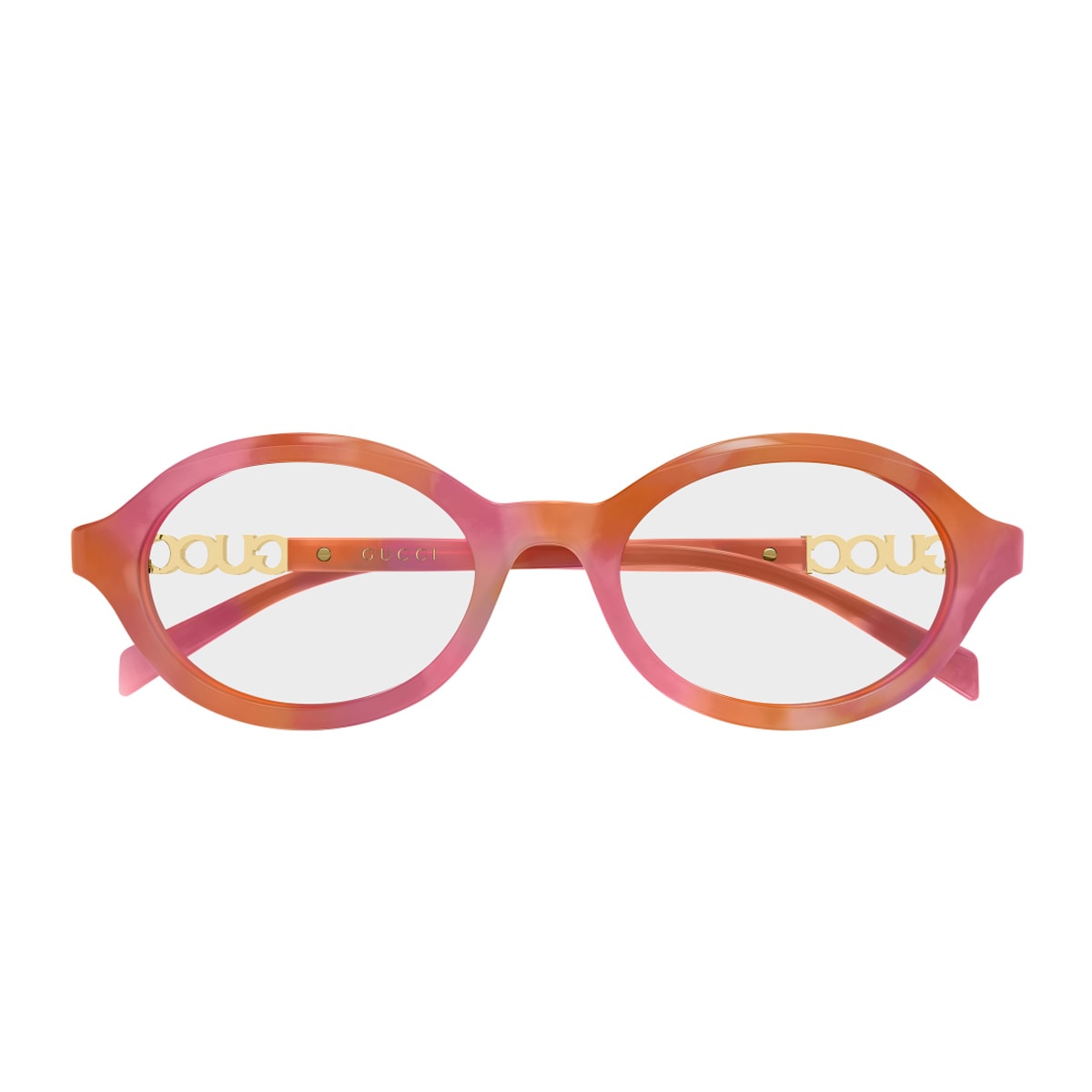 Gucci Gg2153o Linea Name Of Brand 004 Havana Glasses In Pink