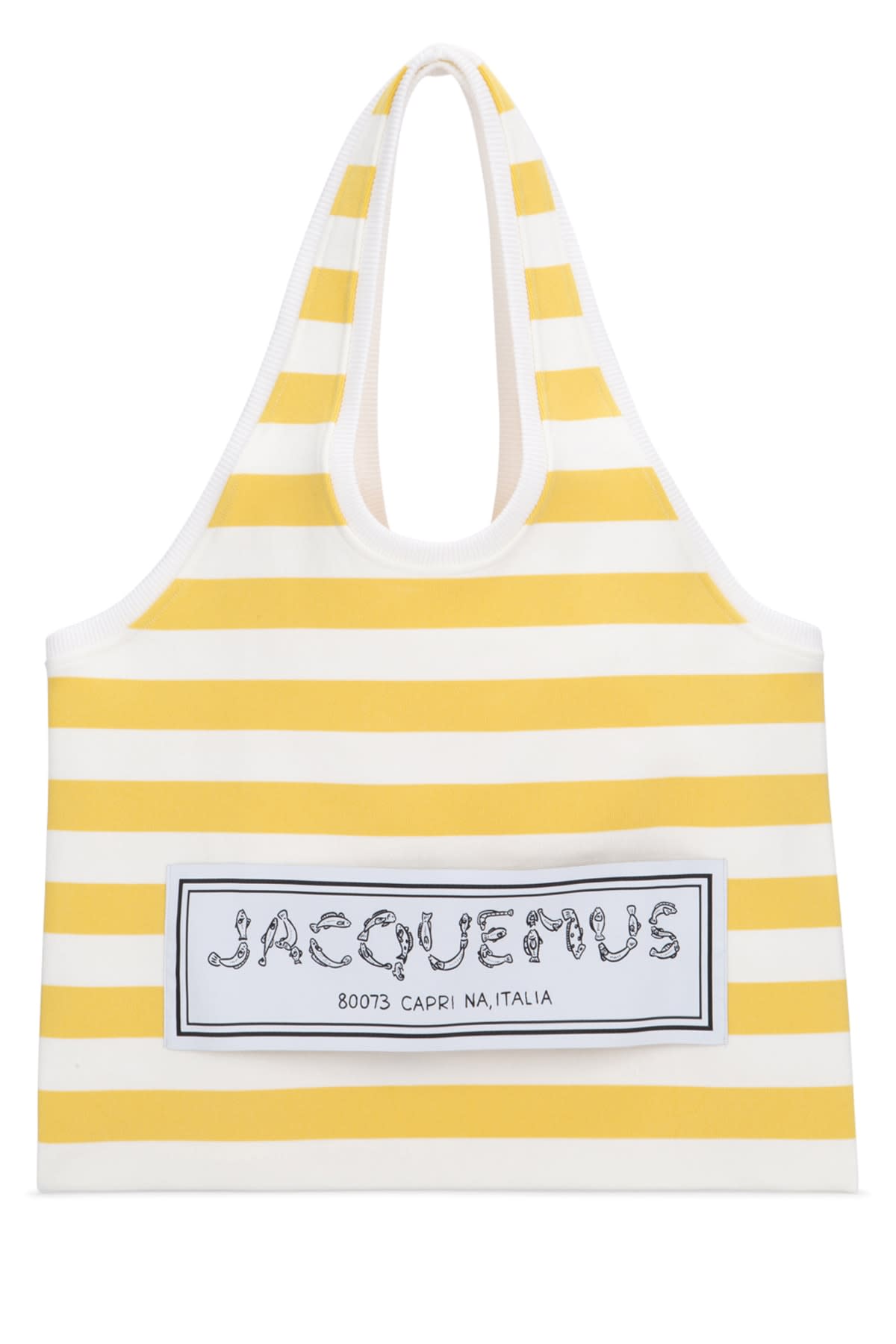 Shop Jacquemus Le Tote Marcel In Multiyellow