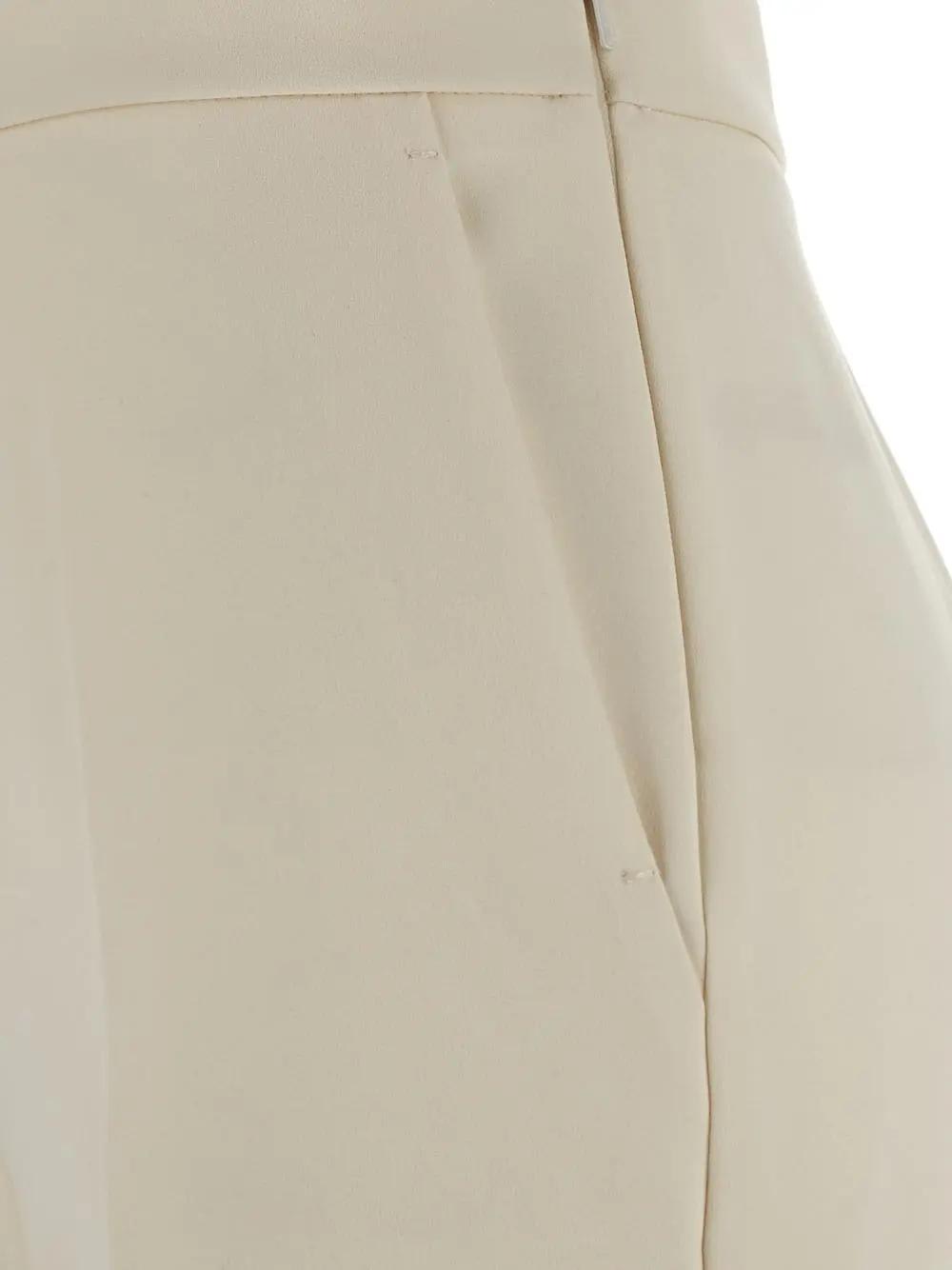 Shop Max Mara Parata Trouser In White