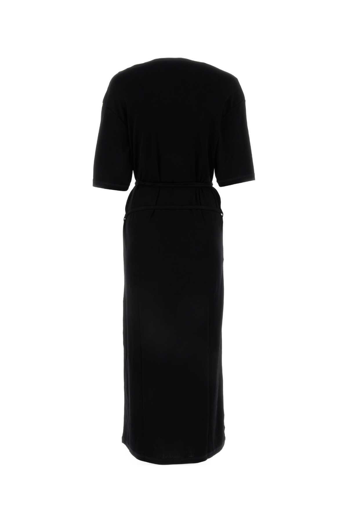 Lemaire Black Jersey Dress