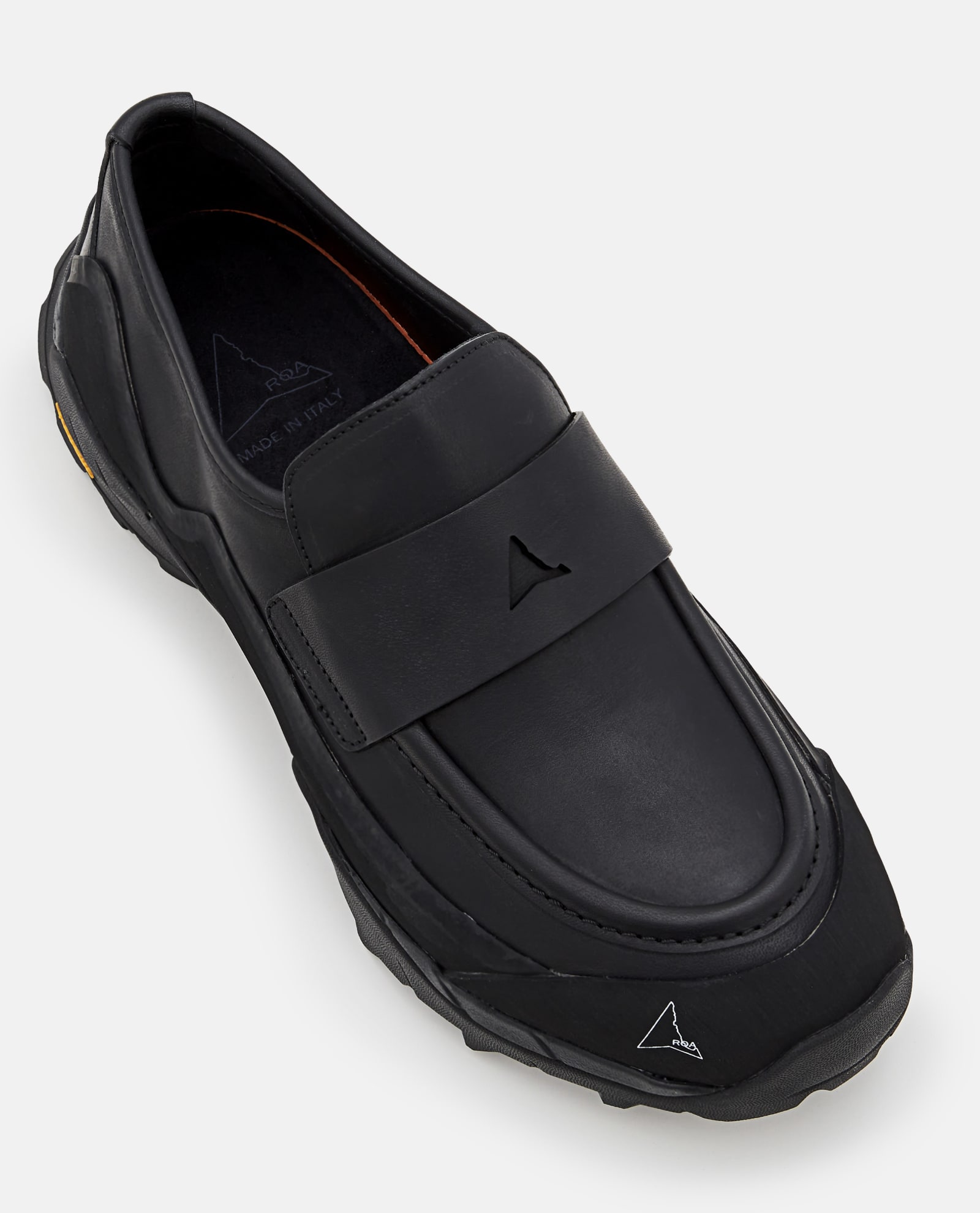 Shop Roa Loafers In Black