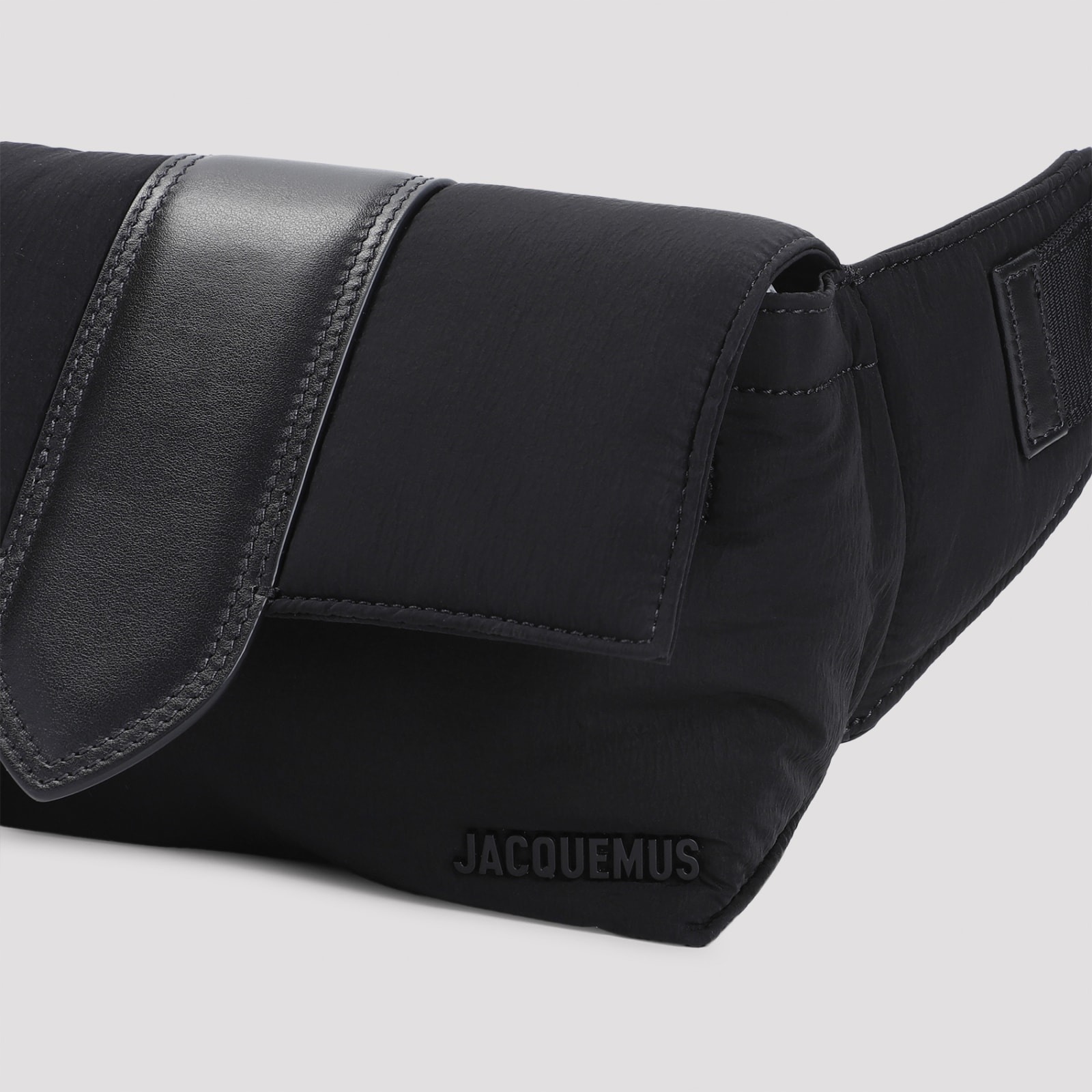 Shop Jacquemus Le Banane Bambino Belt Bag In Black