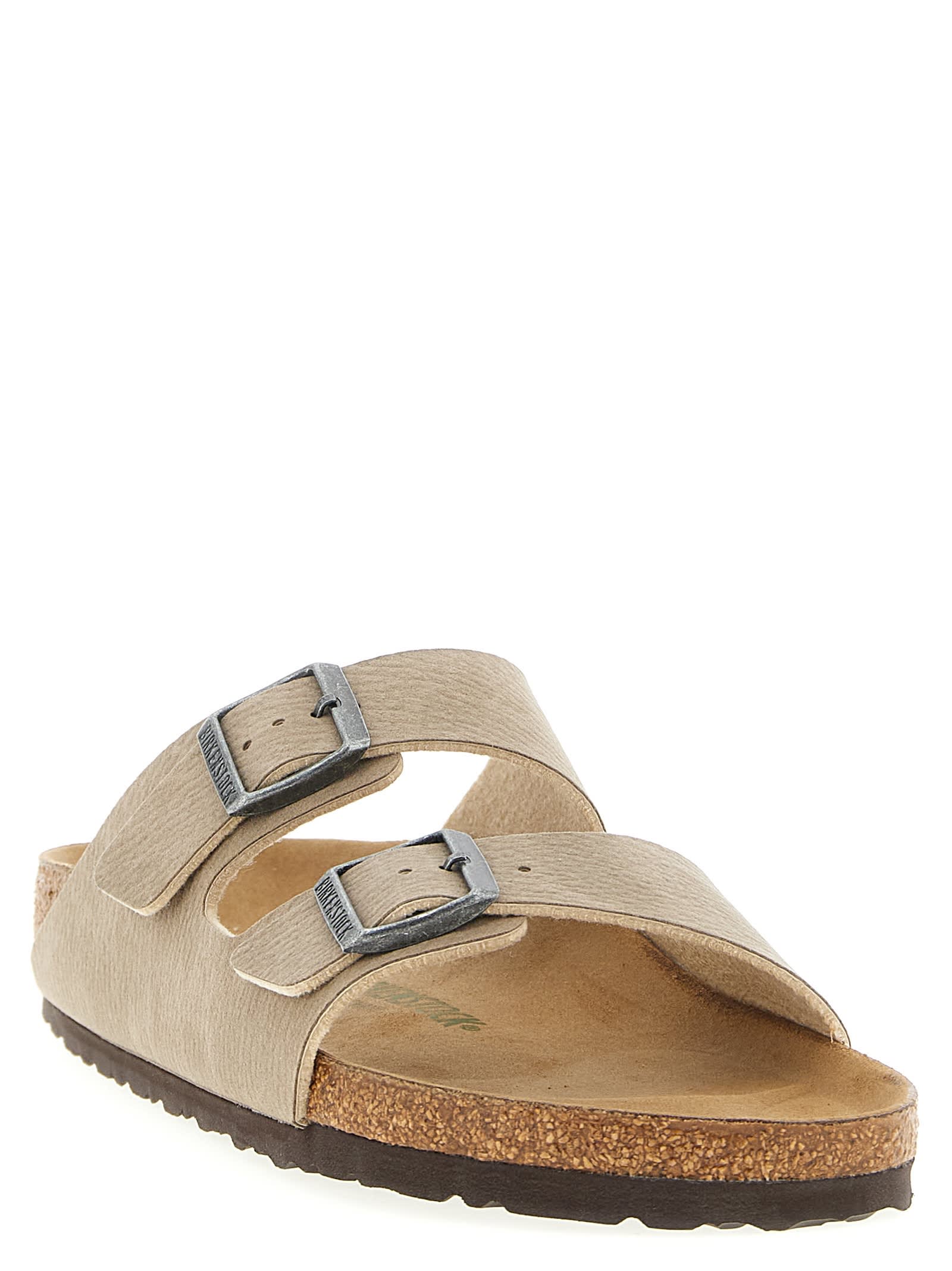 Birkenstock Arizona Bs - Vegan Sandals In Gray