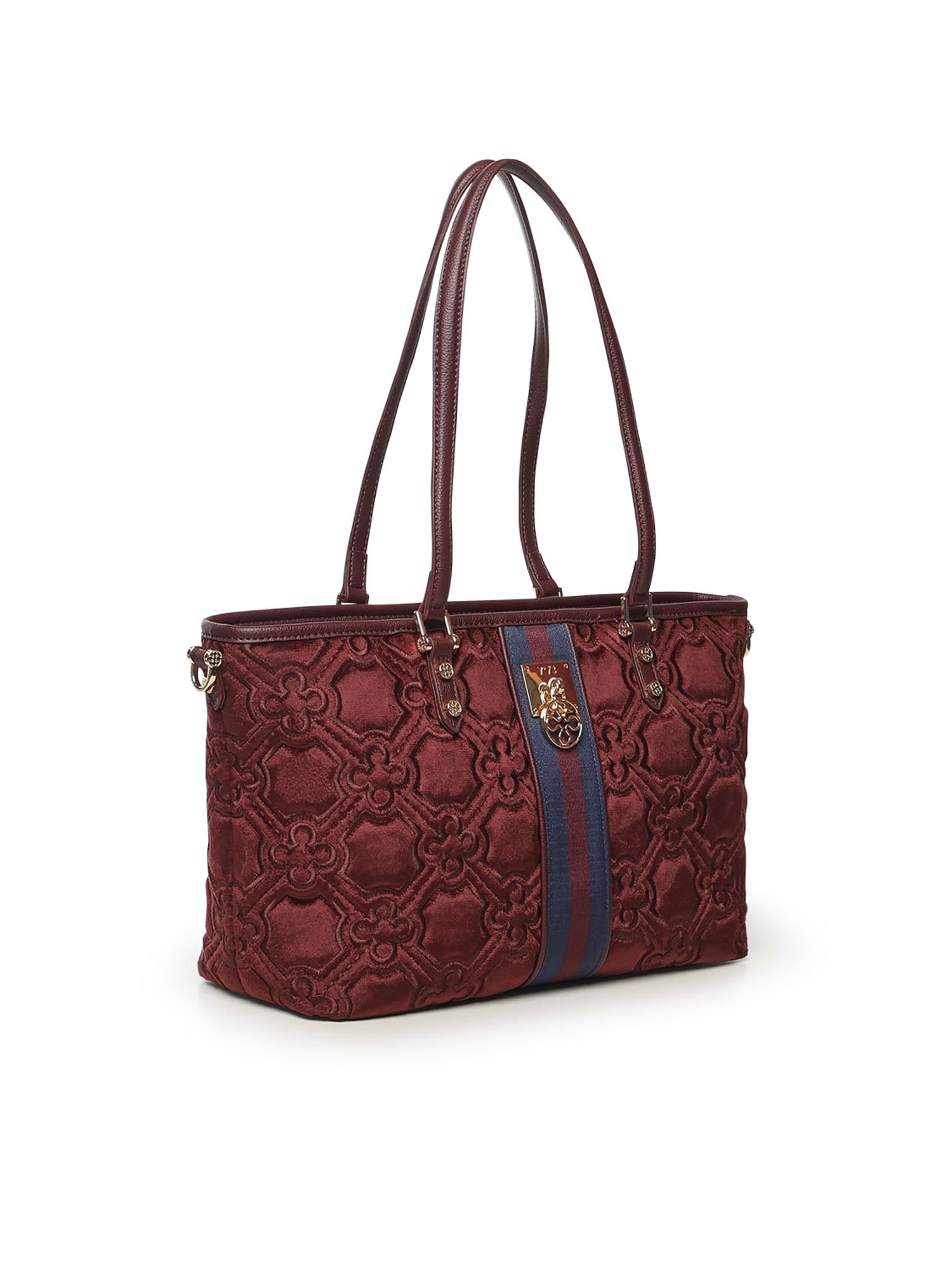 V73 Cate Shopping Bag In Burgundy