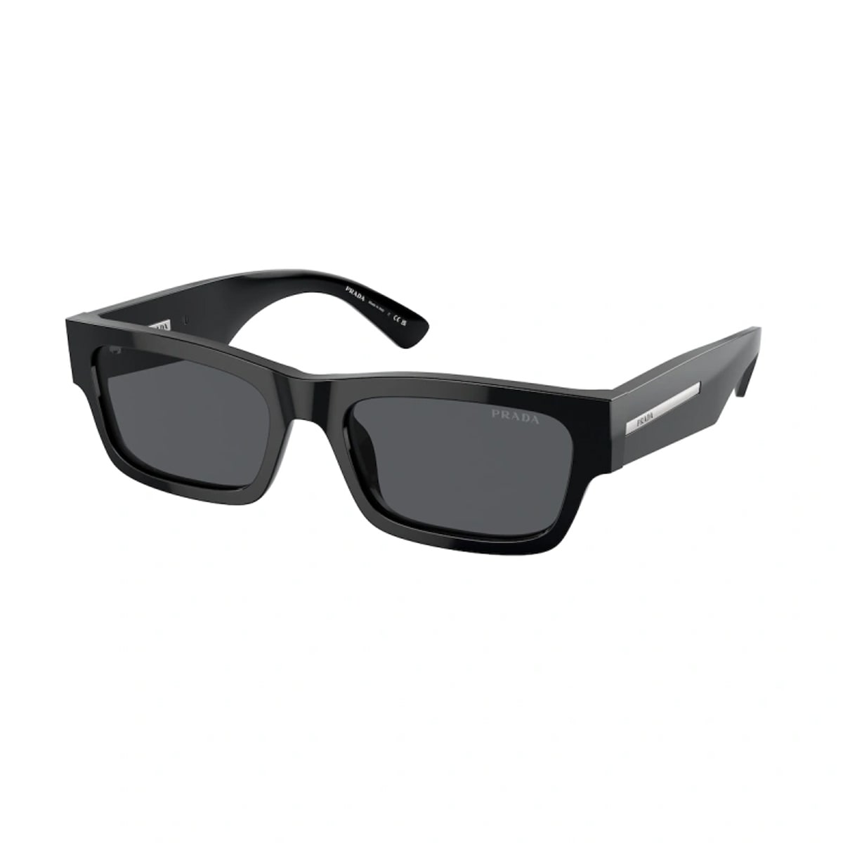 Shop Prada Pr A03s 16k07t Sunglasses In Nero