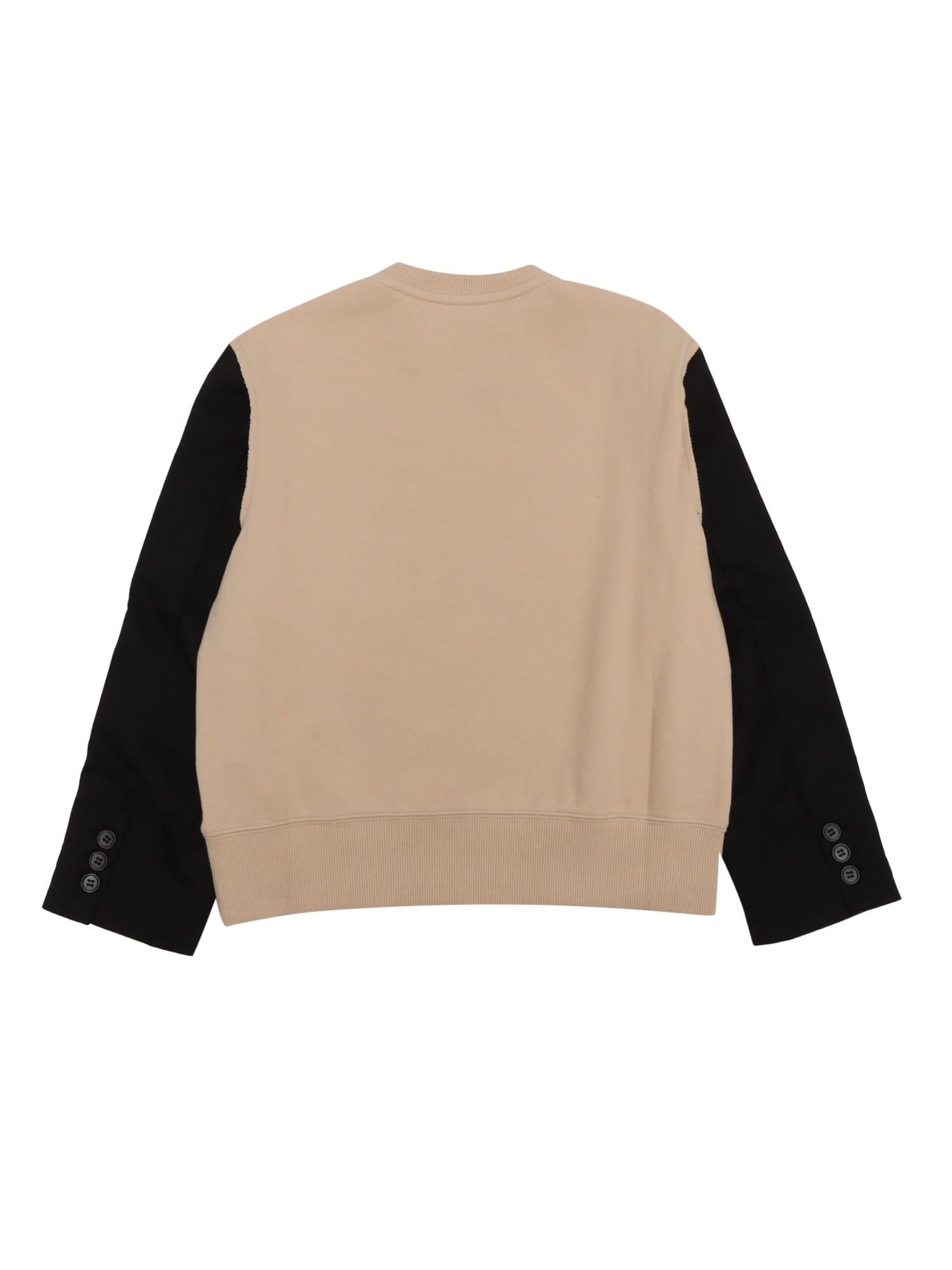 Shop Mm6 Maison Margiela Sweaters In Beige